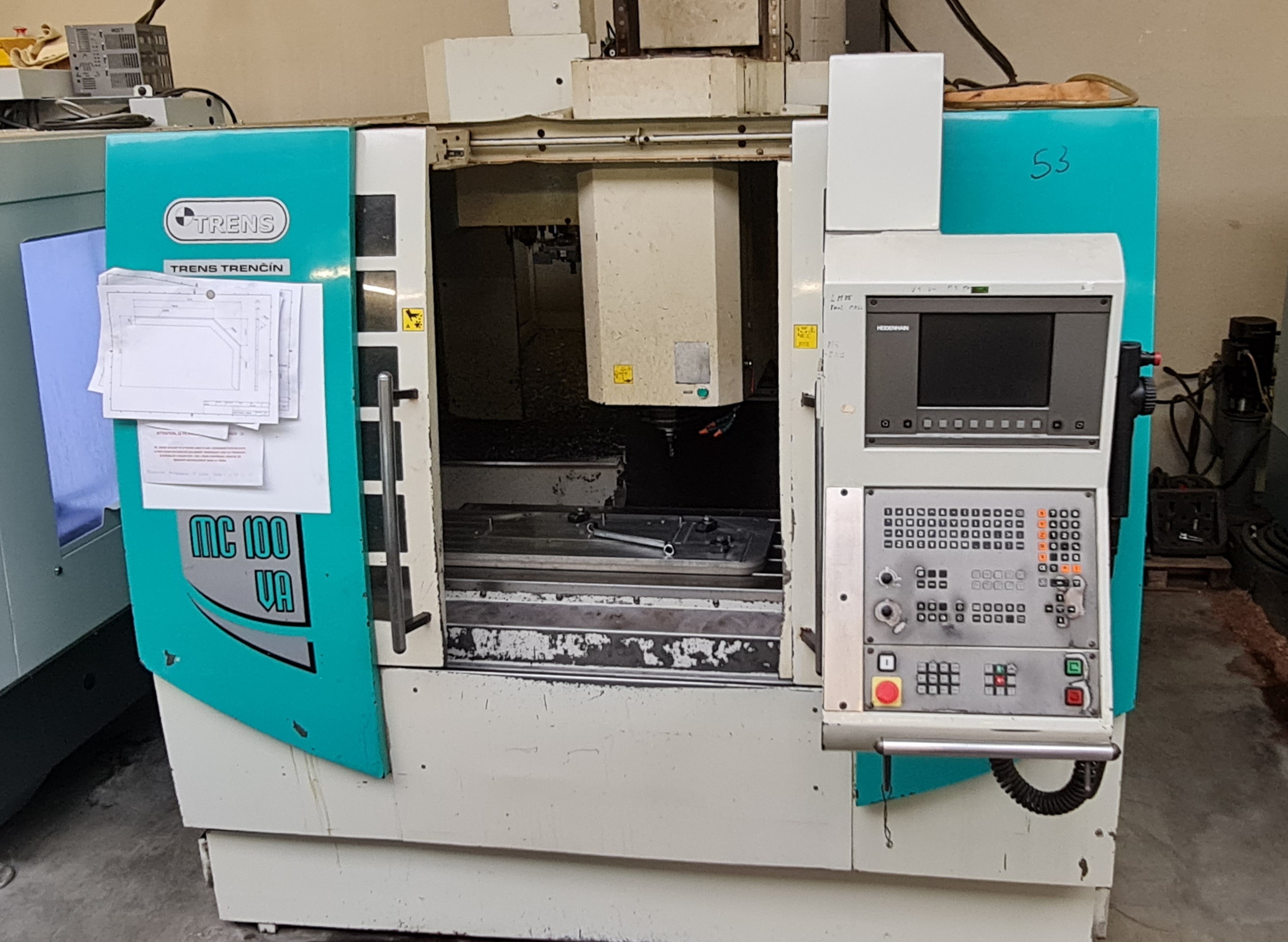 Gebruikt Trens MC 100 VA - Verticale Bewerkingscentra - 2000