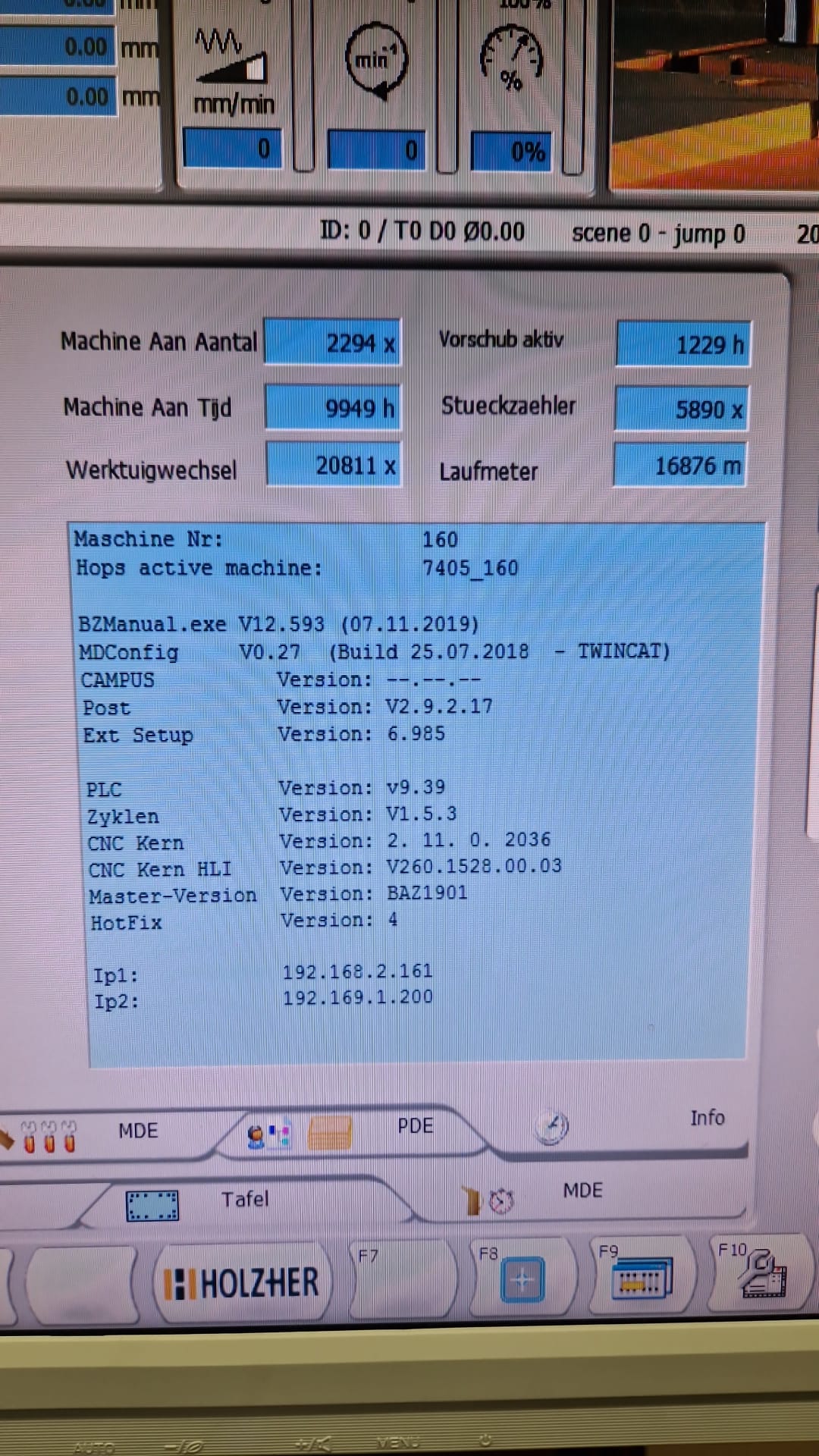 Used Holzher Evolution 7405 - CNC Machining Center - 2014