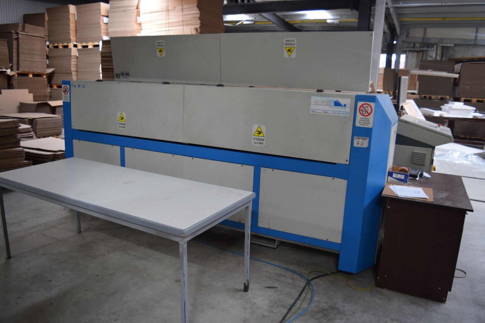 Used Panotec FLEXmode 04 2.5 1CL I Cardboard Cutting I 2007