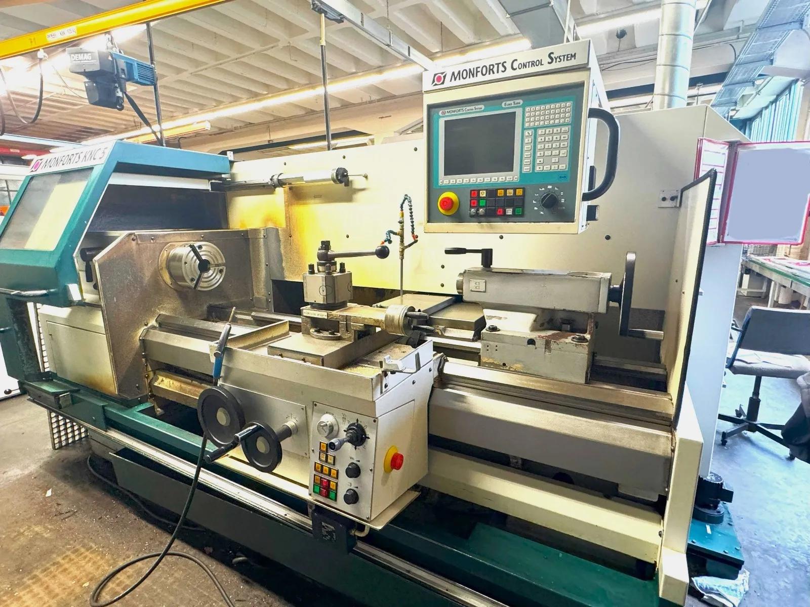 Gebruikt Monforts KNC5 1500 I CNC Draaibank