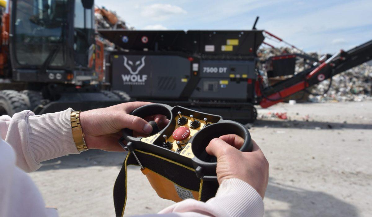 Used Wolf SHREDDER 7500 DT I  Industrial Shredder I 2024