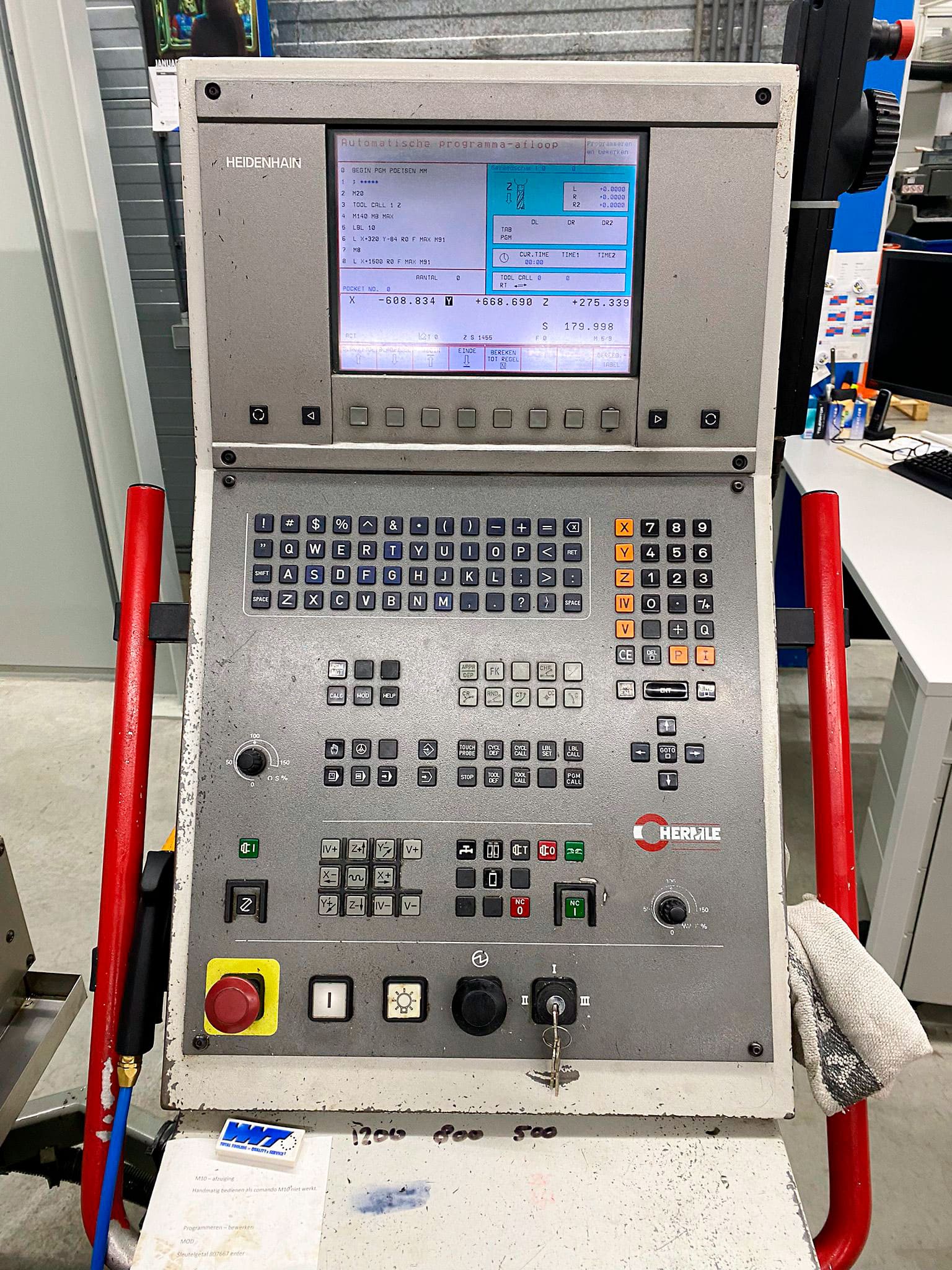 Gebruikt Hermle C1200V - Verticaal bewerkingscentrum - 1999