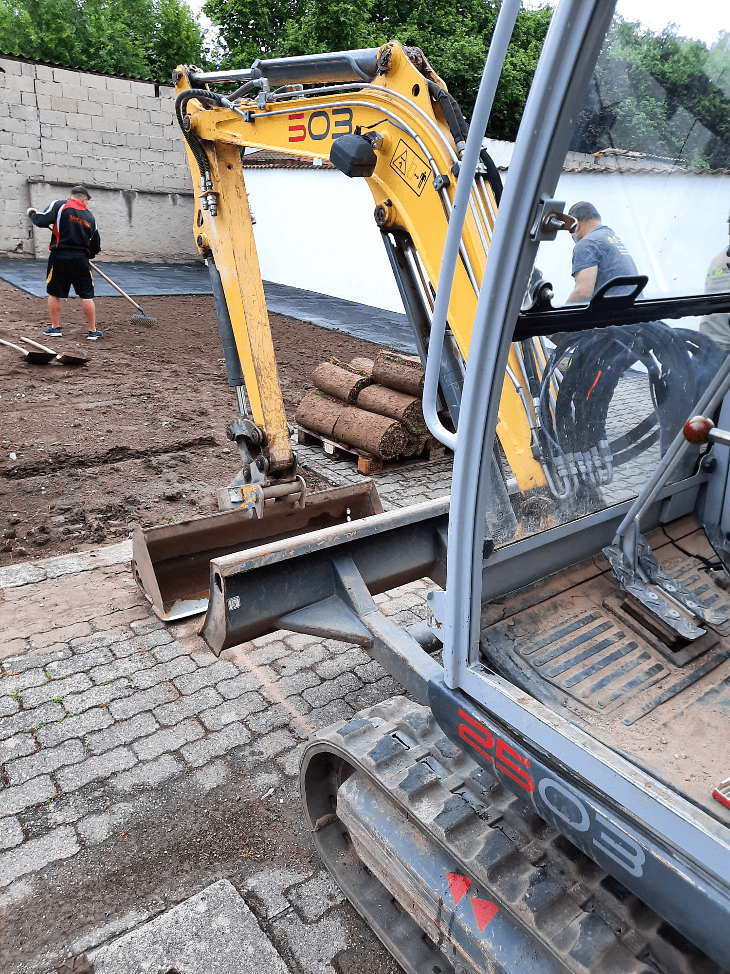 Gebruikt Wacker Neuson 2503 - Mini Excavator - 2016