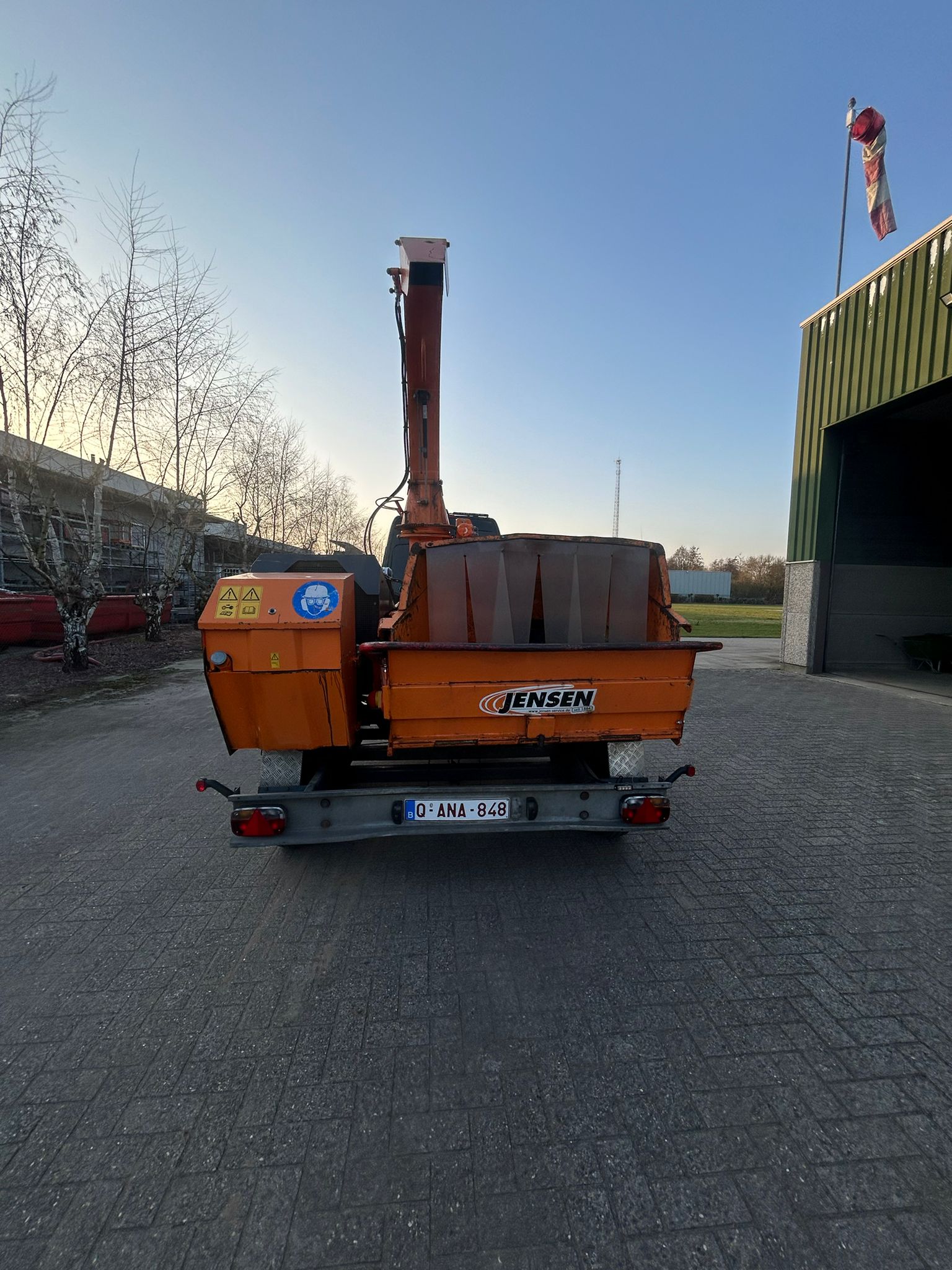 Used Jensen A141 XL DI XL I Wood Chipper I 2017