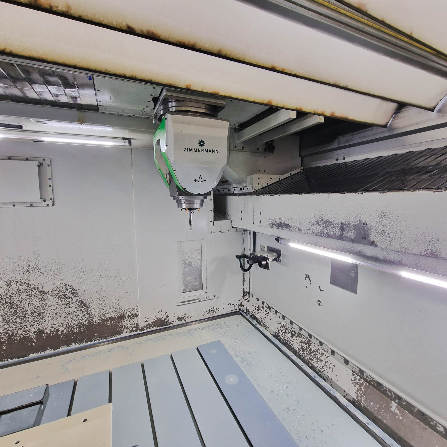 Used Zimmermann FZ33c - CNC Gantry Type Plano Mill - 2015