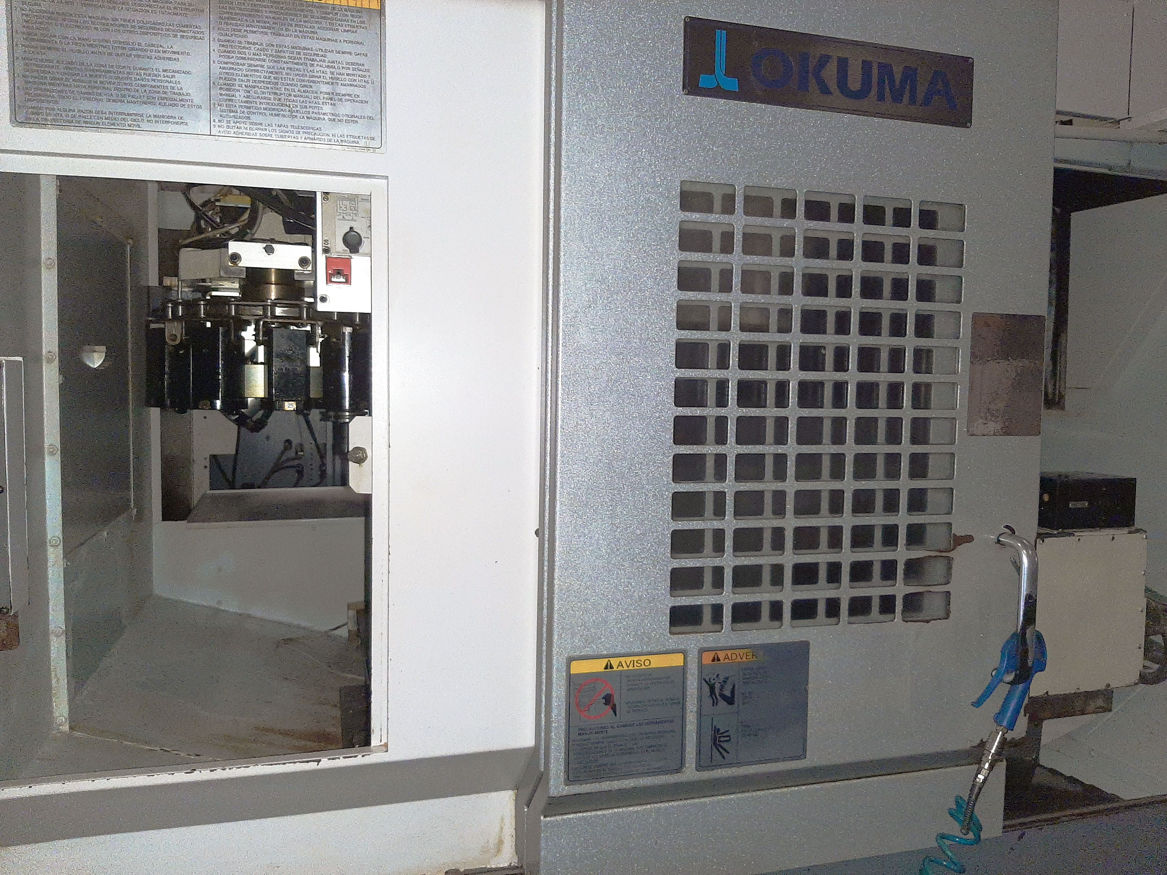 Gebruikt Okuma MB 56 VA - CNC Verticale machine - 2004