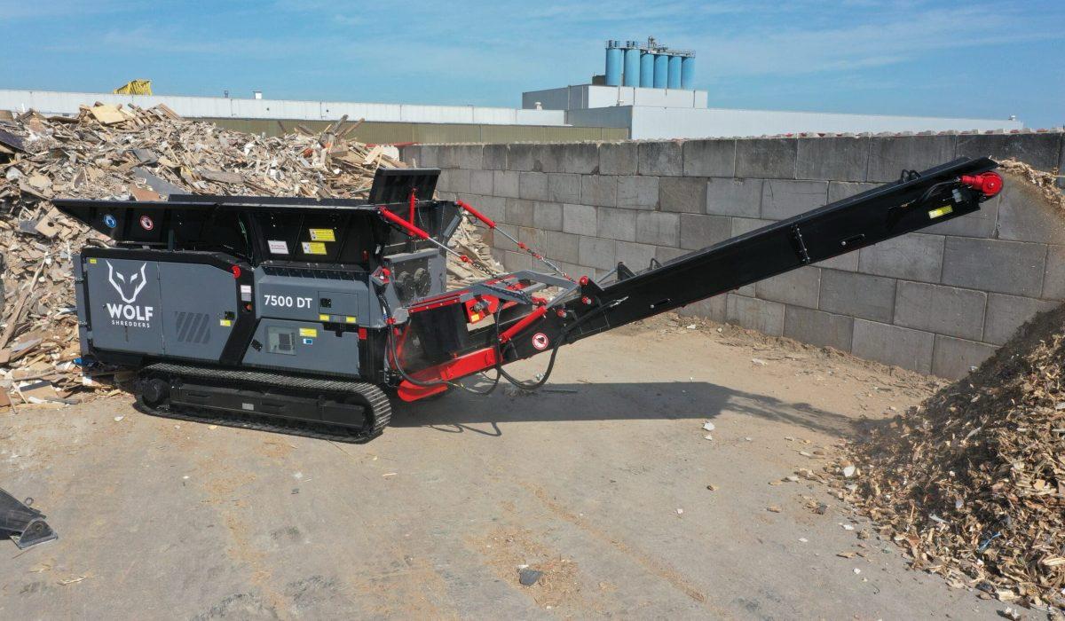 Used Wolf SHREDDER 7500 DT I  Industrial Shredder I 2024