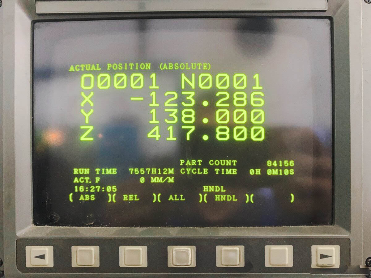 Used Hartford Omikron 850 - Vertical Machining Center - 2001