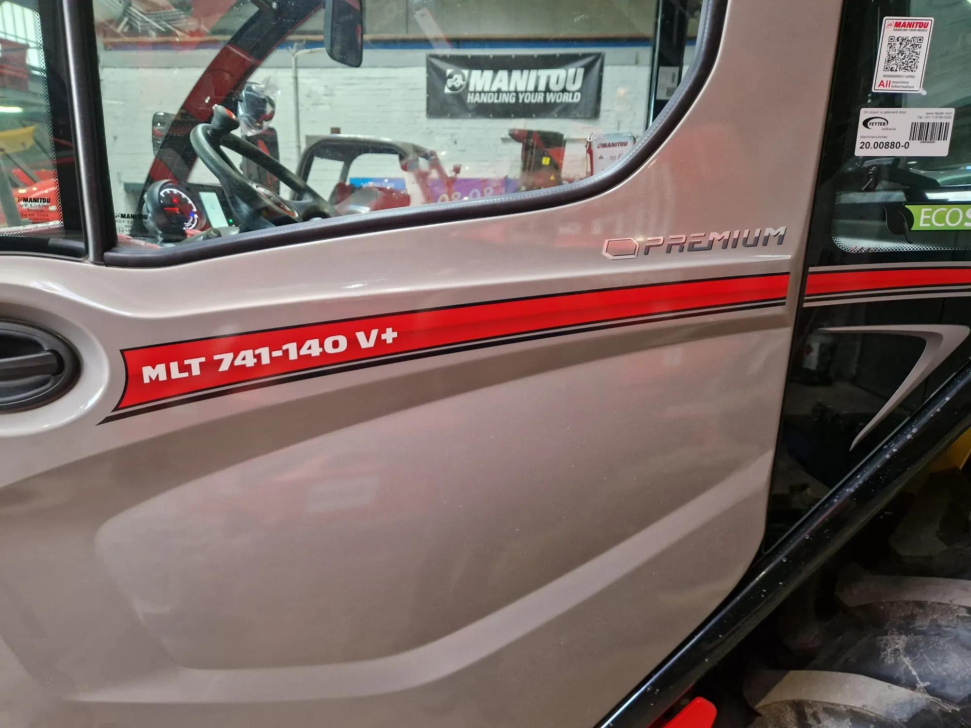 Gebruikt Manitou MLT 741-140 V+ I Agrarische Telehandler