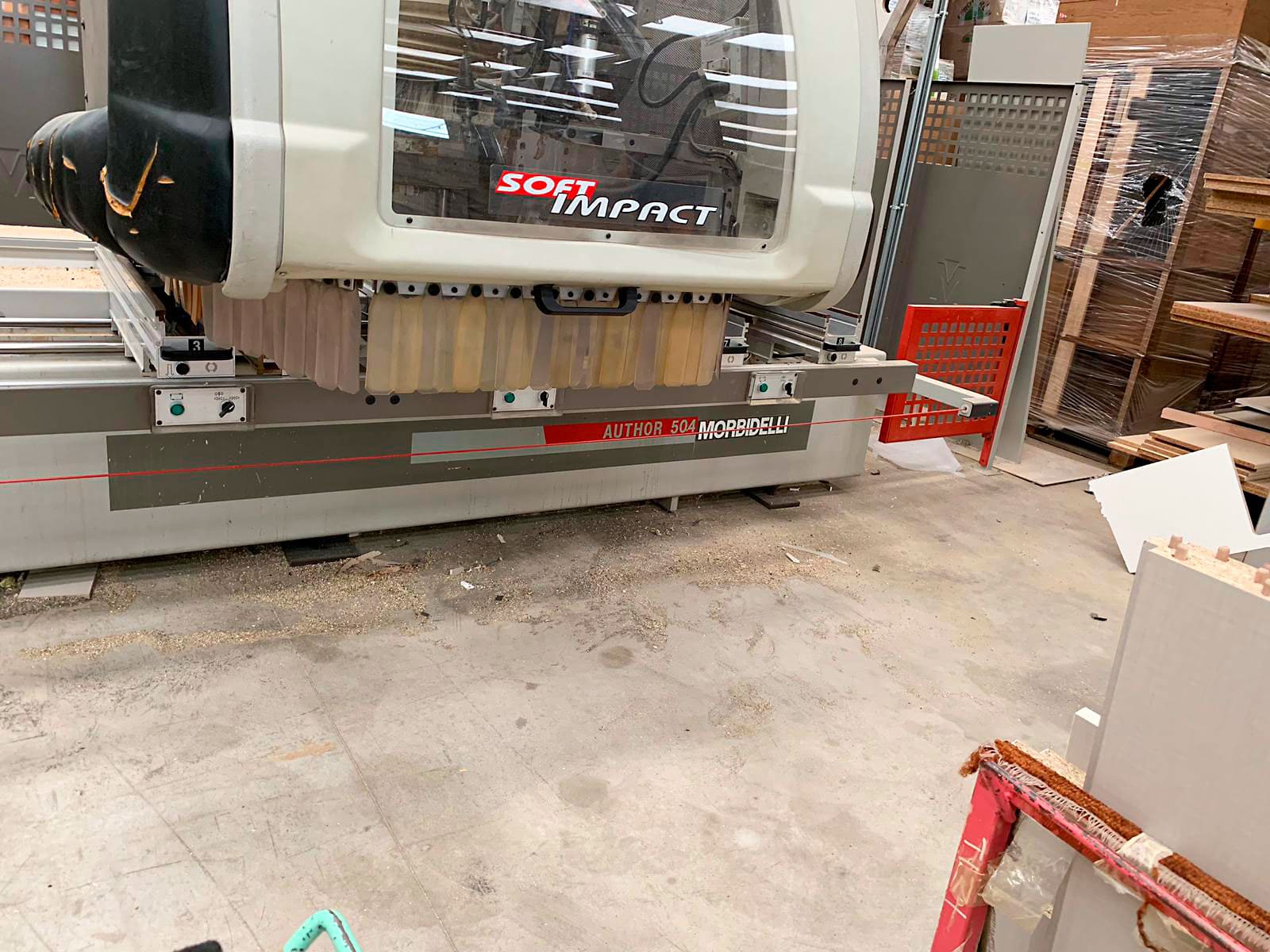 Usado Morbidelli Author 504 - Centros de mecanizado CNC - 1998