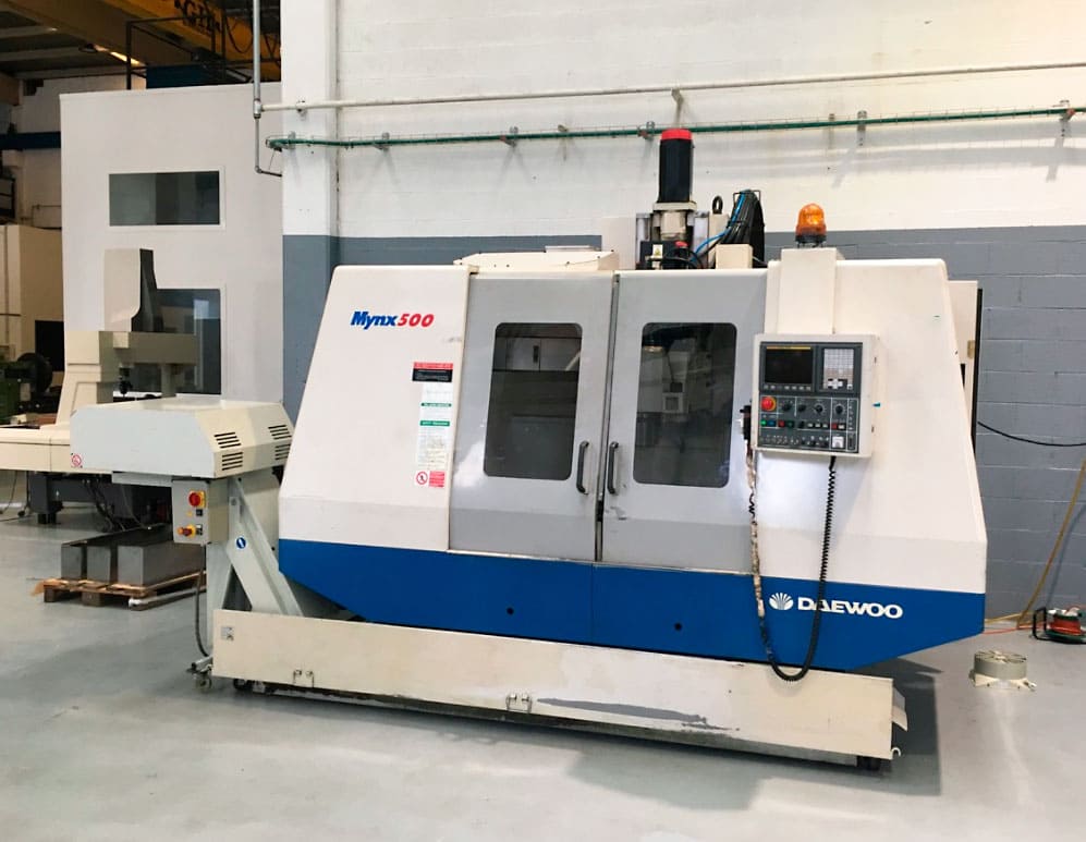 Used Daewoo MYNX 500 - Vertical Machining Centre - 2000
