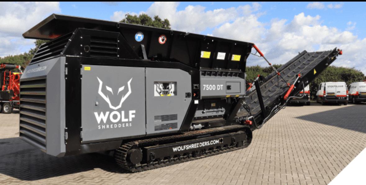 Used Wolf SHREDDER 7500 DT I  Industrial Shredder I 2024