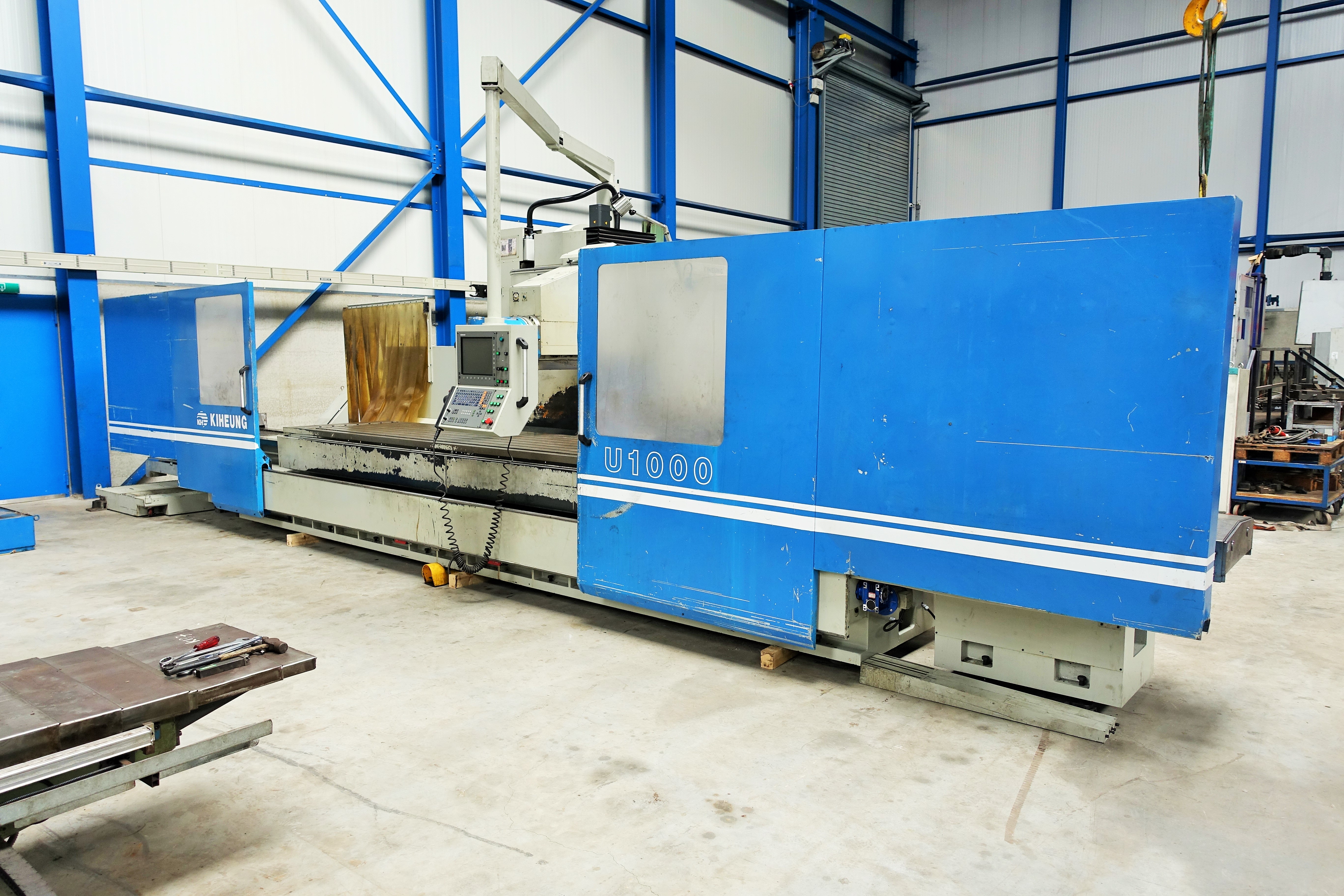 Usado KIHEUN U1000 - Fresadora de Cama