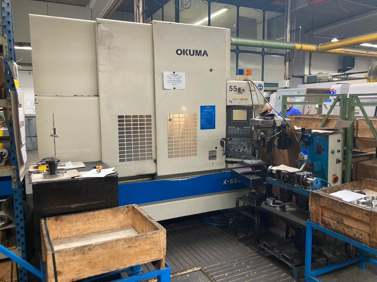 Usado Okuma MX55 - Centro de Mecanizado Vertical - 1996