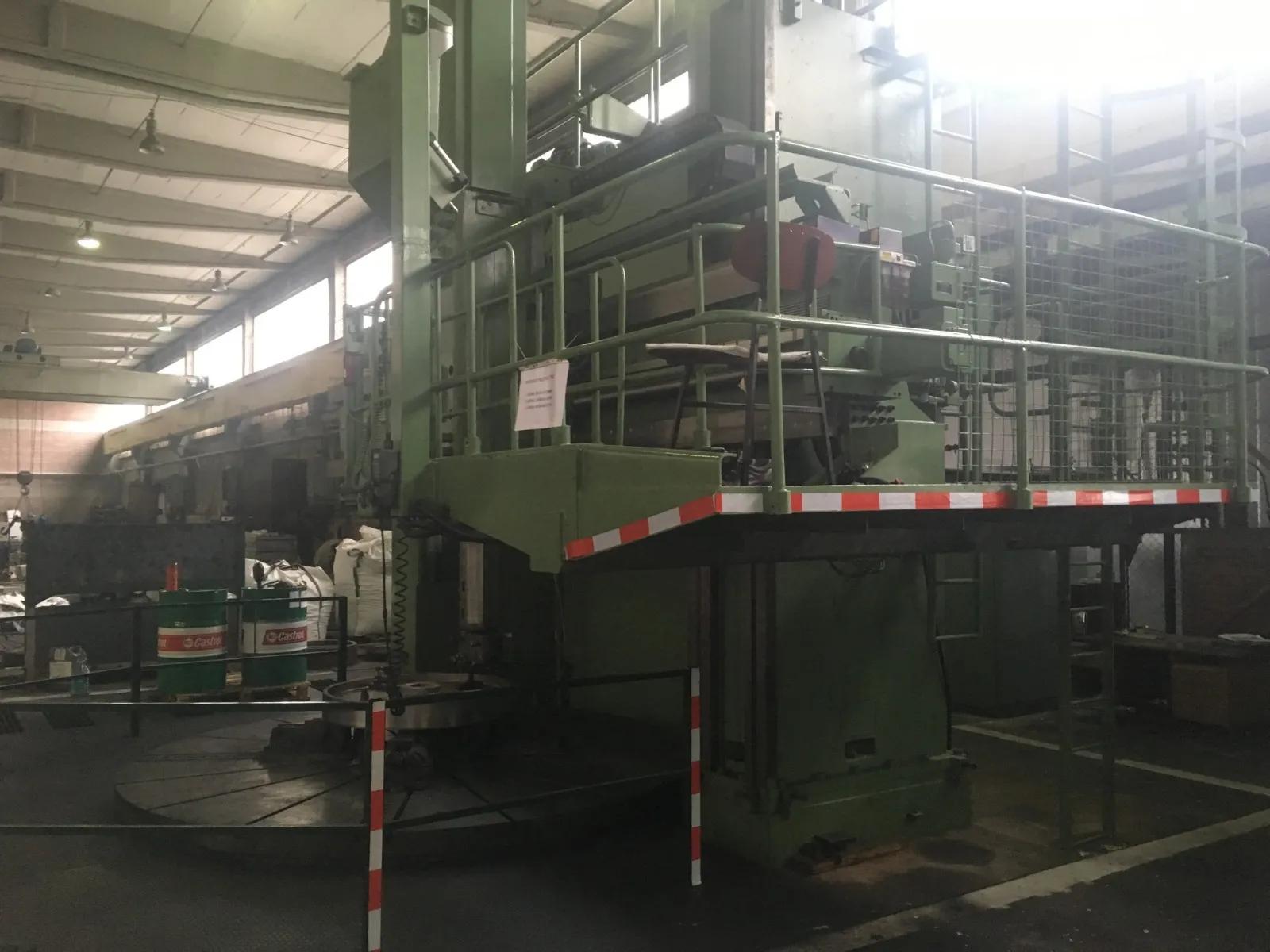 Usado Torno Vertical CNC Schiess de 4000 mm