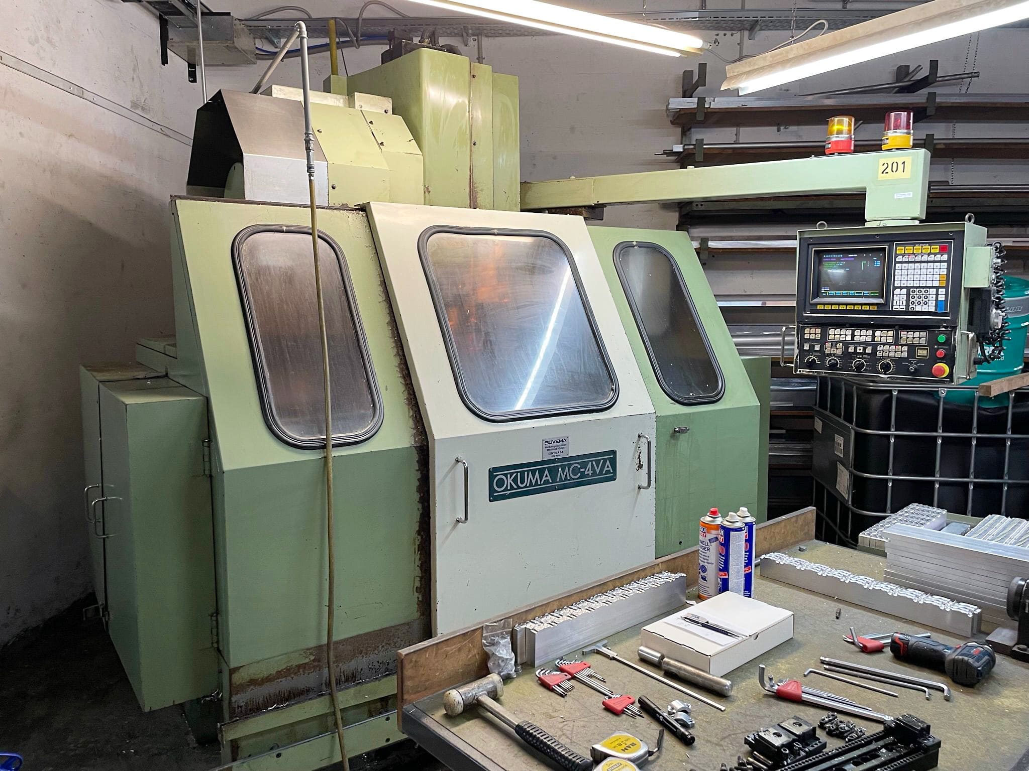 Gebruikt Okuma MC-4VA - Verticaal bewerkingscentrum