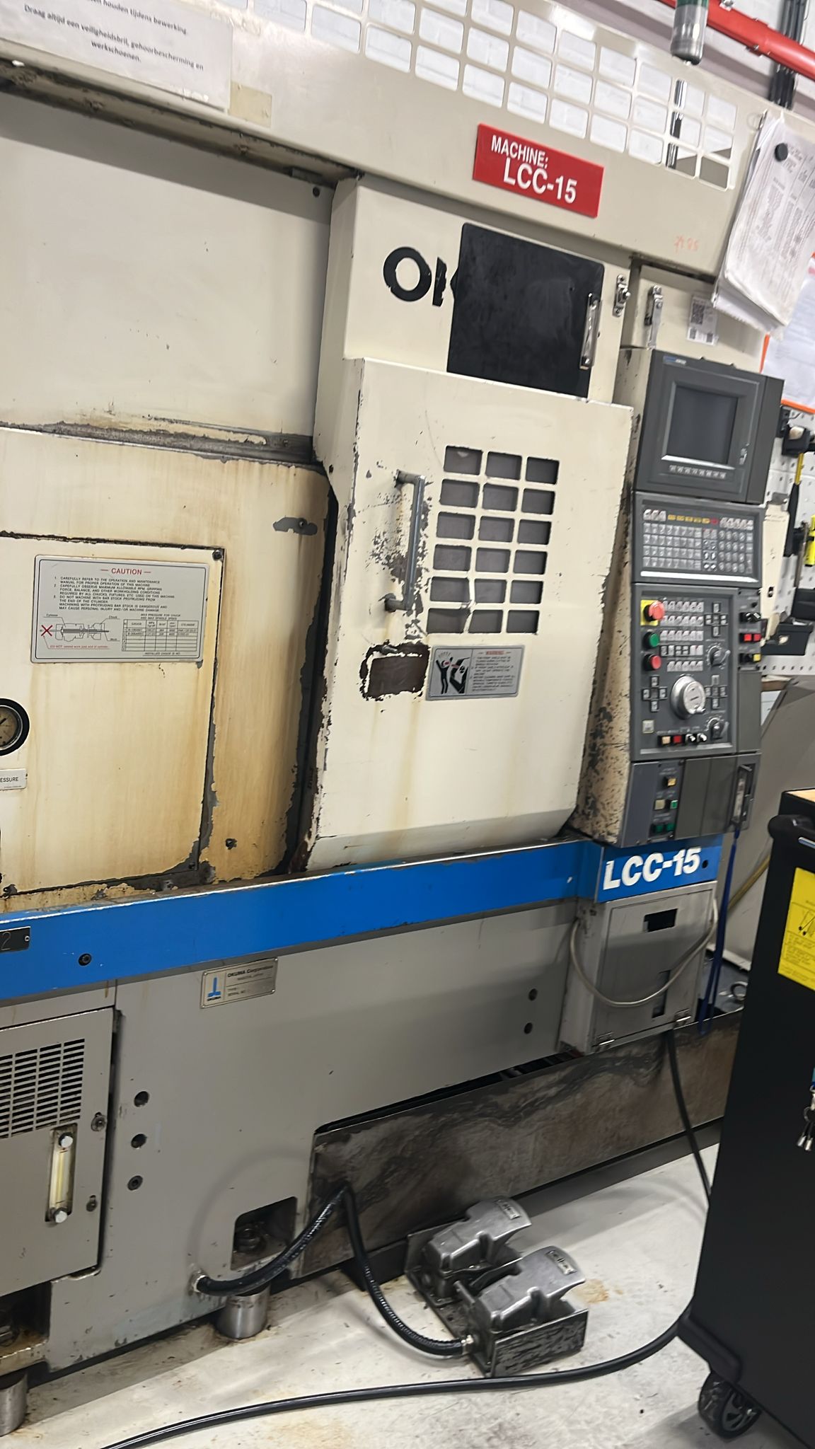 Used Okuma LCC-15 I CNC Lathe