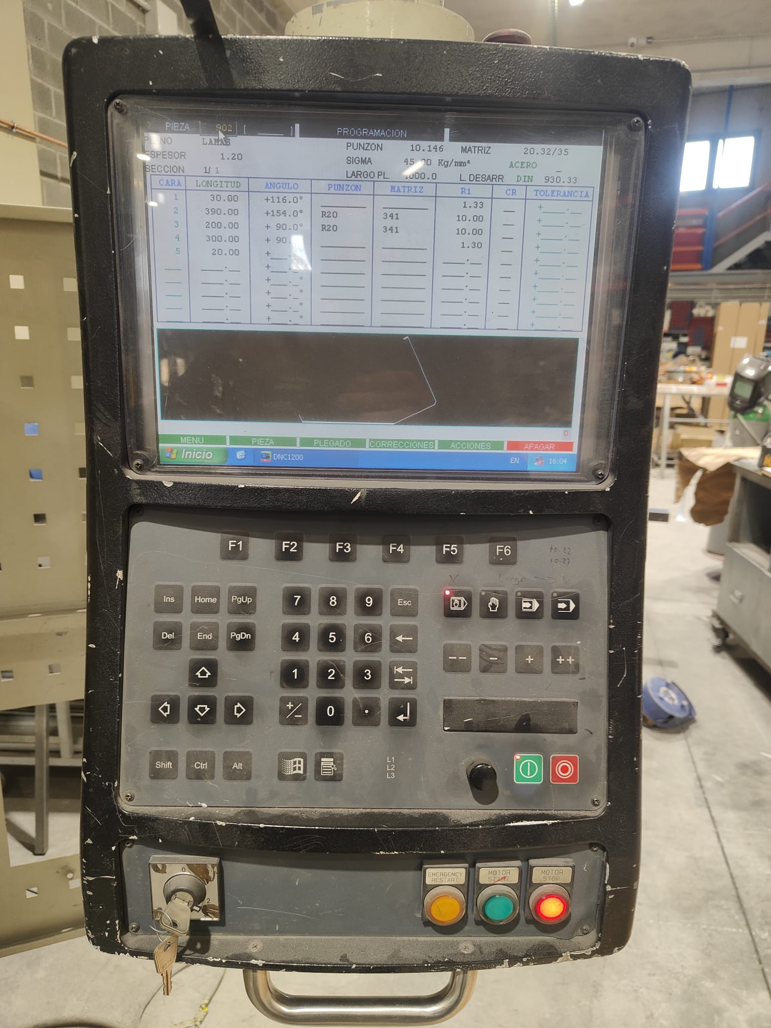 Used Durma CNC HAP 3590 I Press Brake I 2004