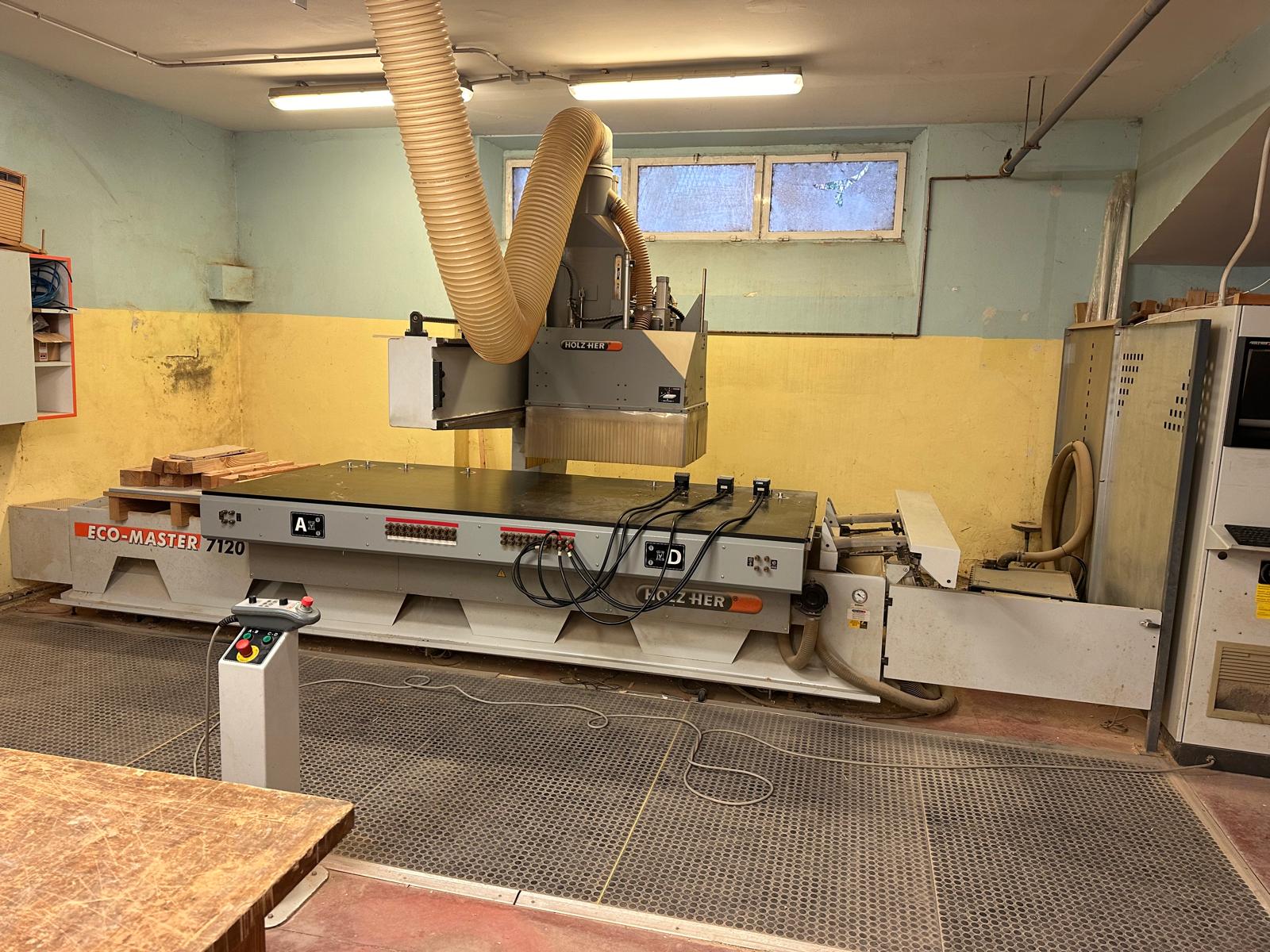 Used Holzher Eco-Master 7120F I CNC Machining Center I 2003
