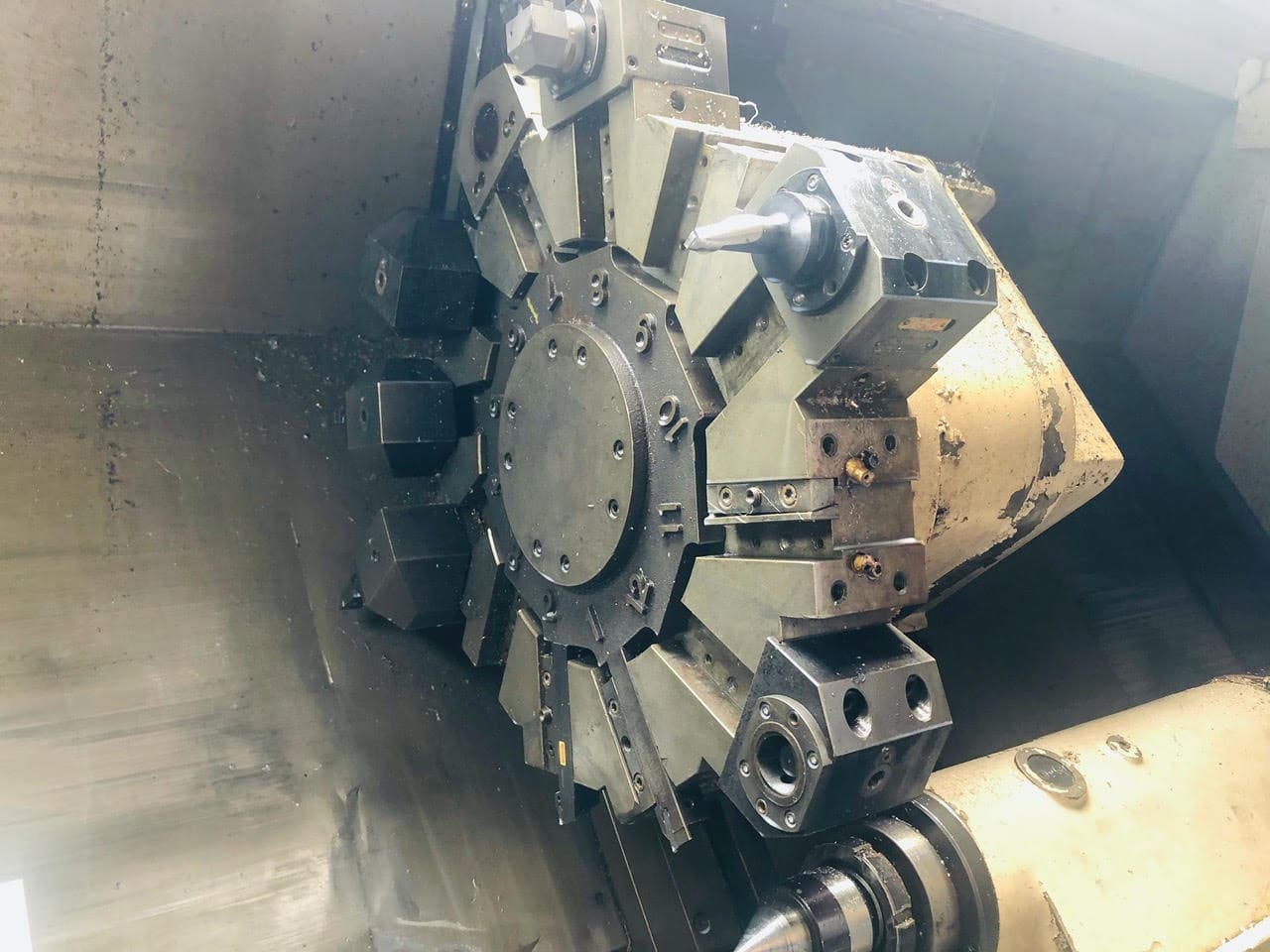 Gebruikt Daewoo PUMA 400A - CNC Draaibank - 2001