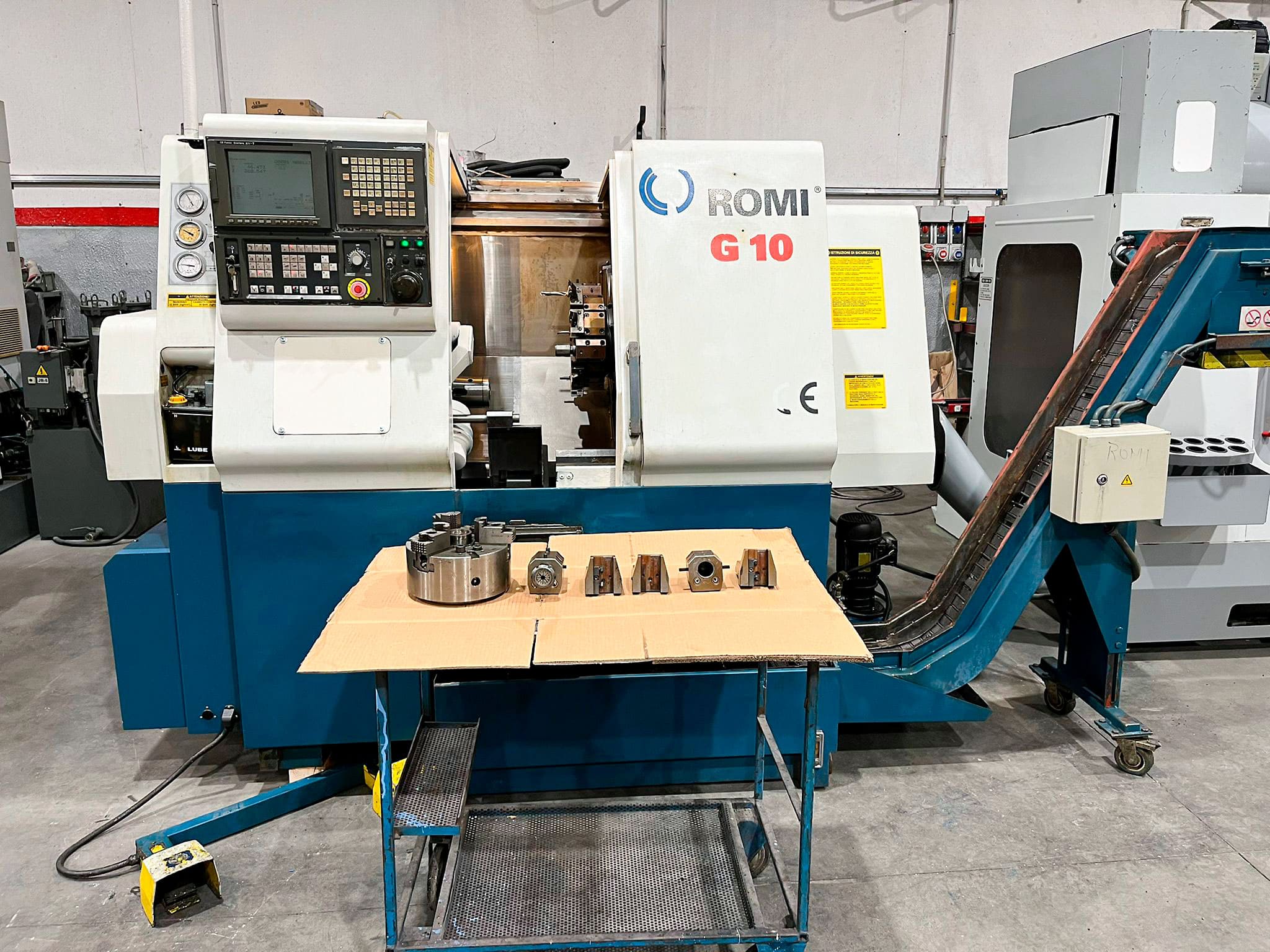 Gebruikt ROMI G10 - CNC Draaibank - 2000