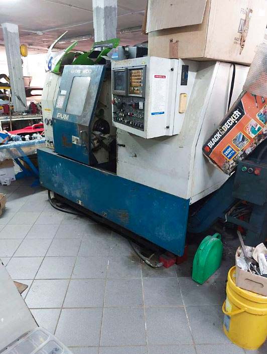 Used Daewoo Puma 8S - CNC Lathe - 1995