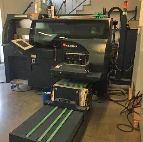 Used Bourg BB 3002 PUR singletong adhesive binder 2009
