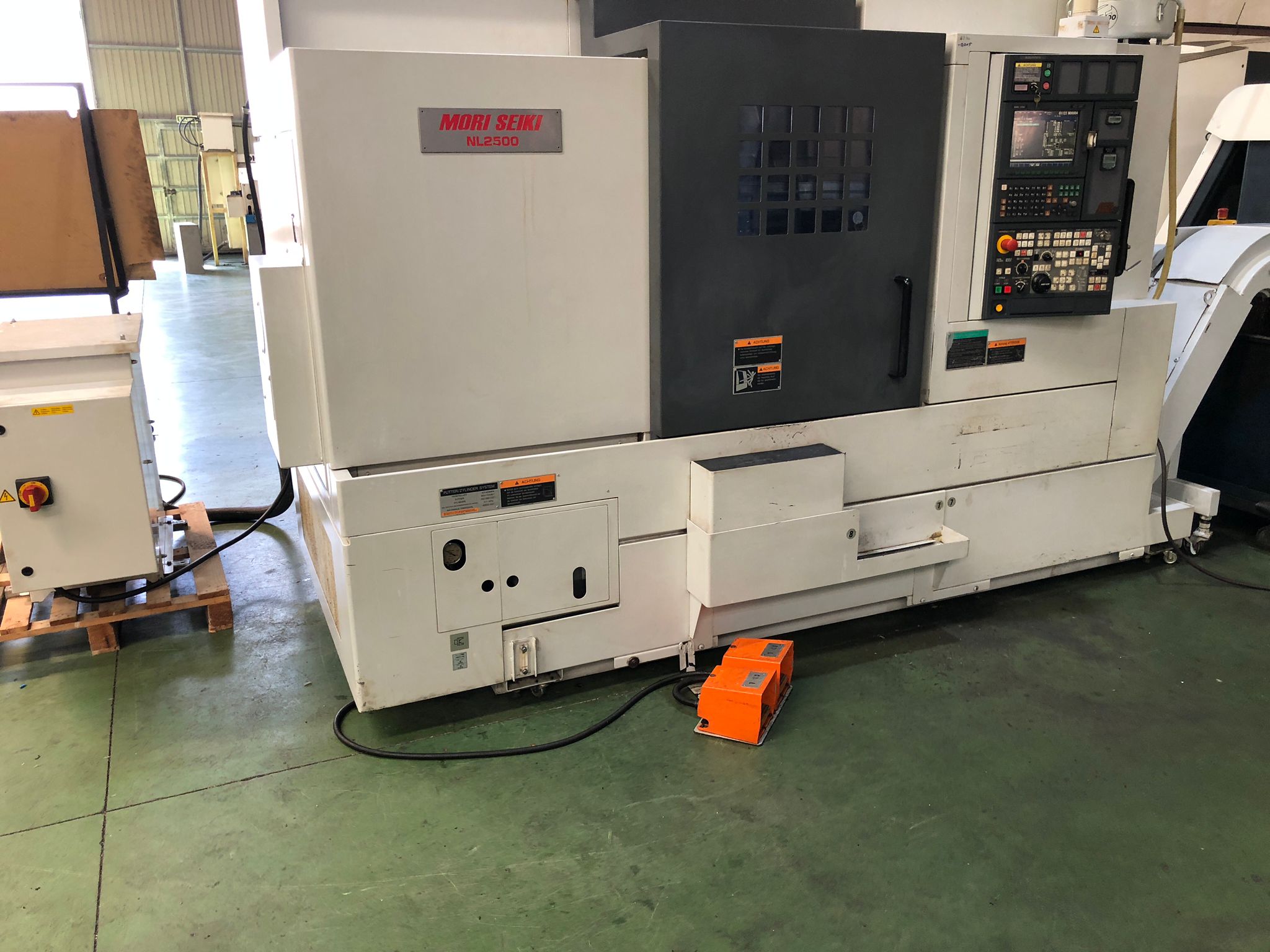 Used Mori Seiki NL 2500 SMC I CNC Lathe I 2008