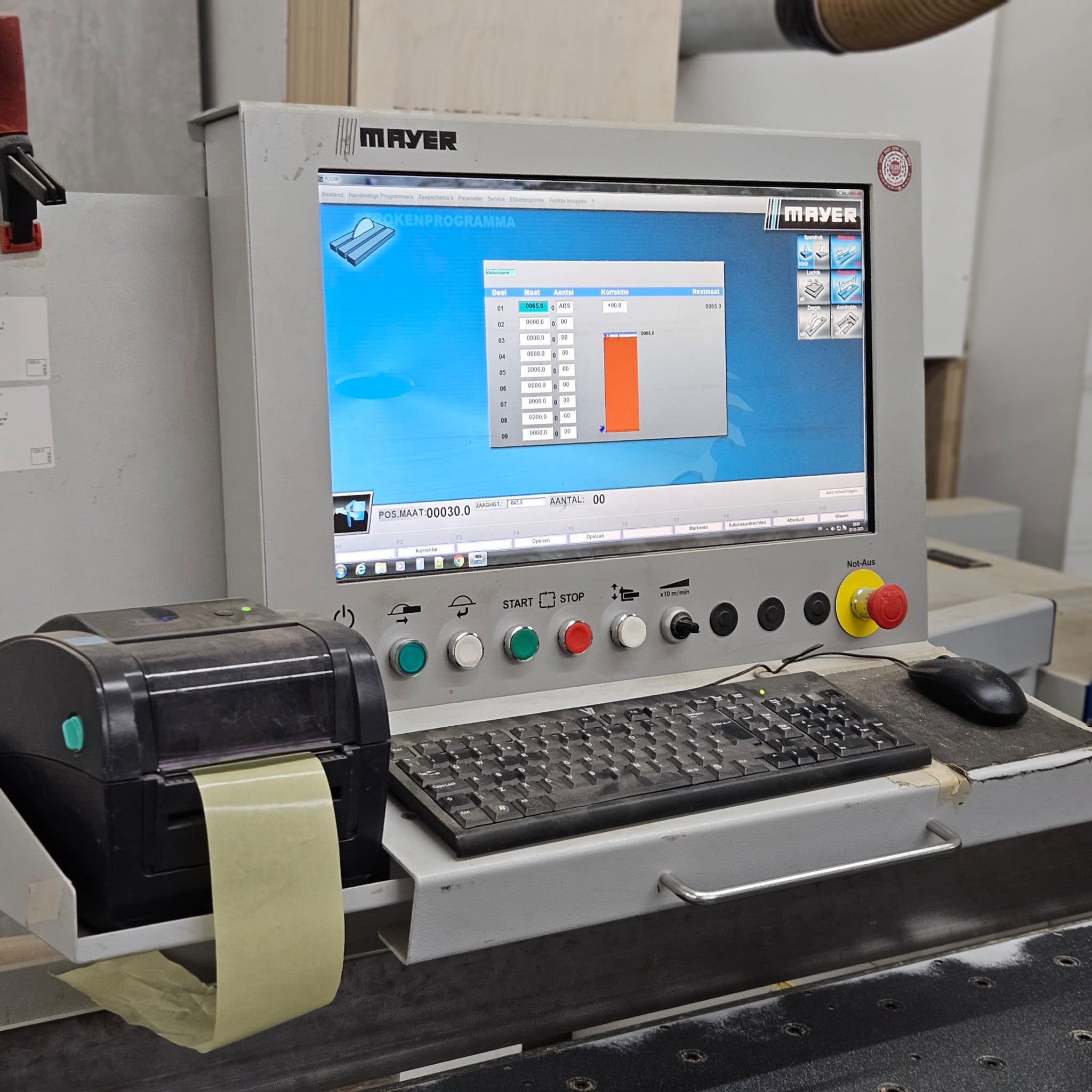 Used Mayer PS80 I Beam Saw I 2017