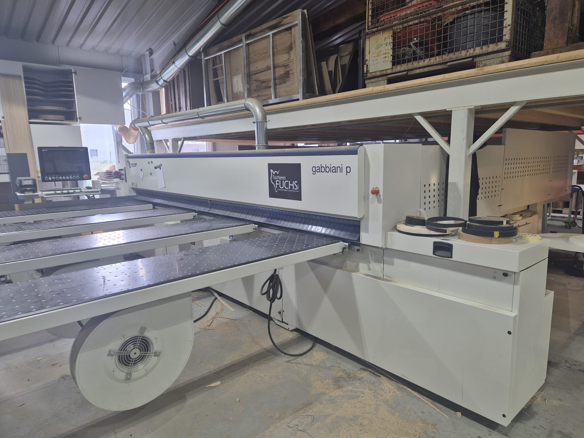 Used SCM Gabbiani P80 I Beam Saw I 2021
