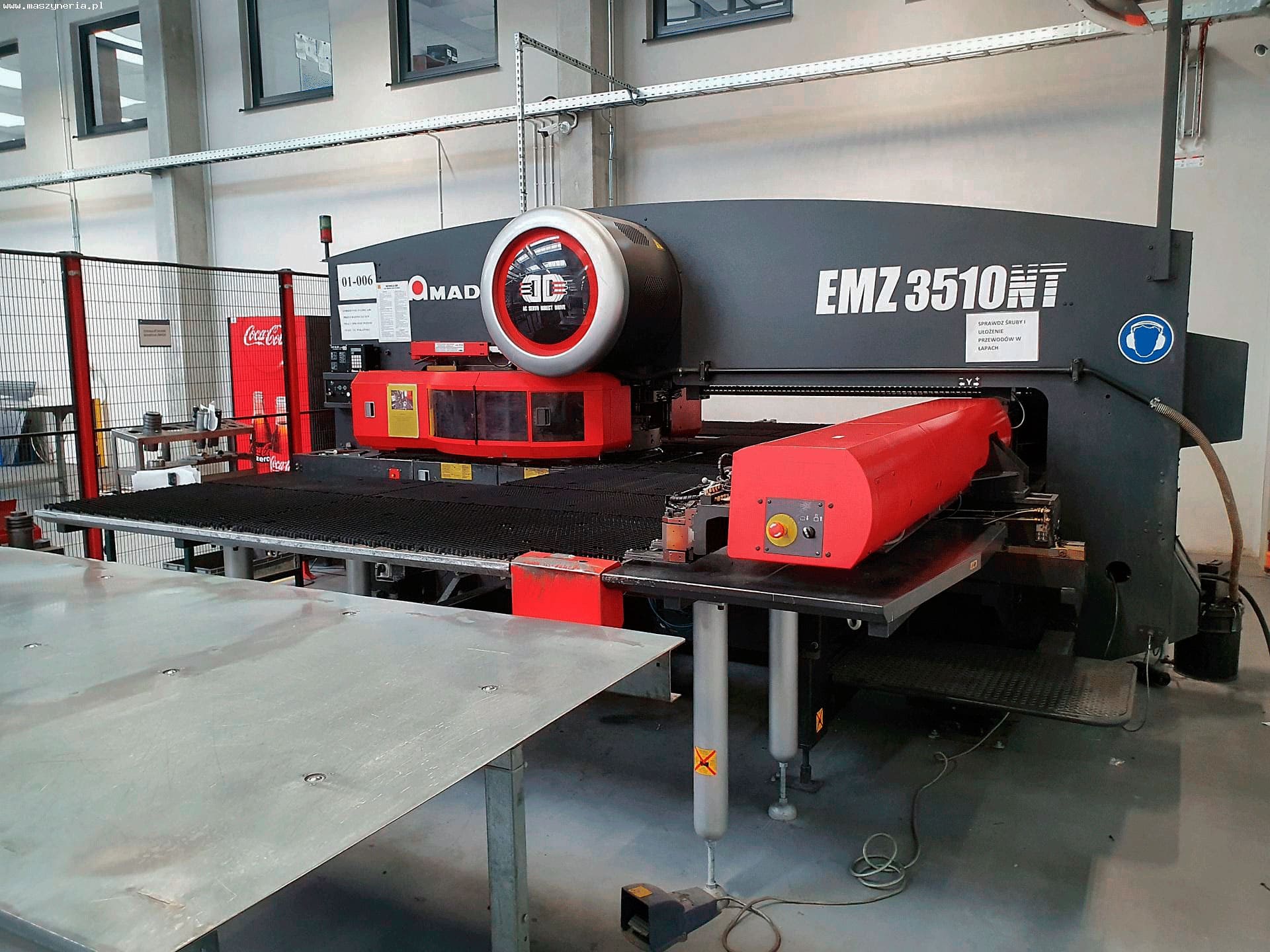 Gebruikt Amada EMZ 3510 -  CNC ponsen -  2012