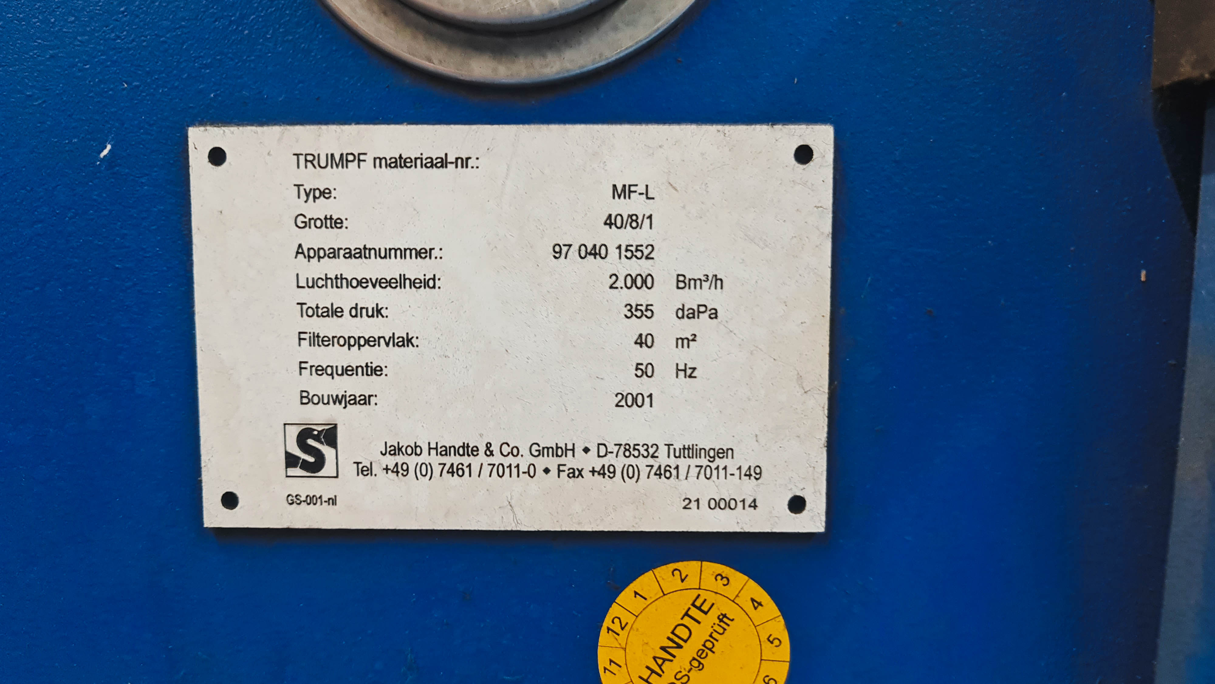 Usado Corte por láser Trumpf Trumatic L3030 I 2001