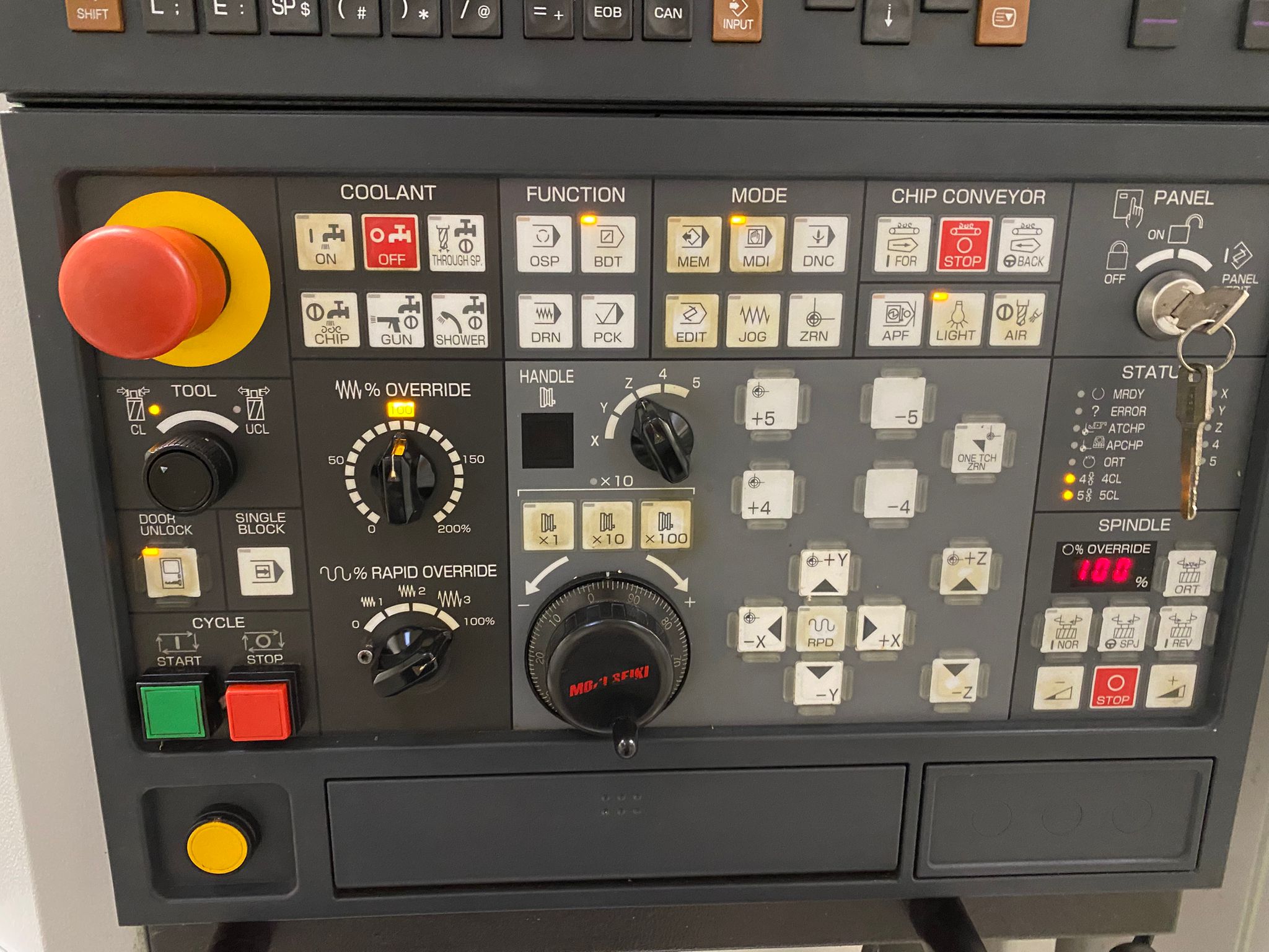 Used Mori Seiki NMV 5000DCG I 5-Axis Machining Center I 2008