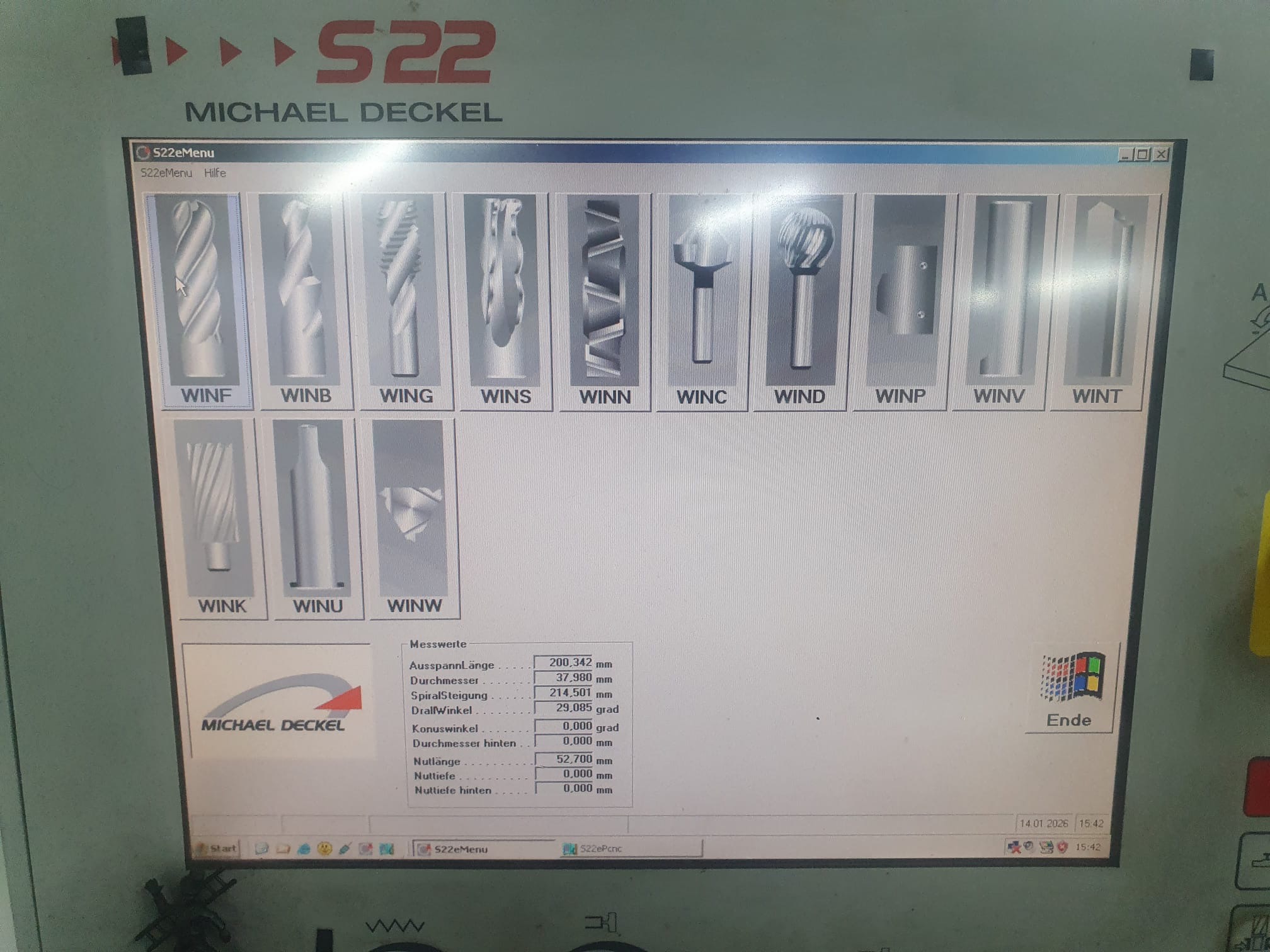 Used Michael DECKEL S22 I CNC Grinding Machine I 2005