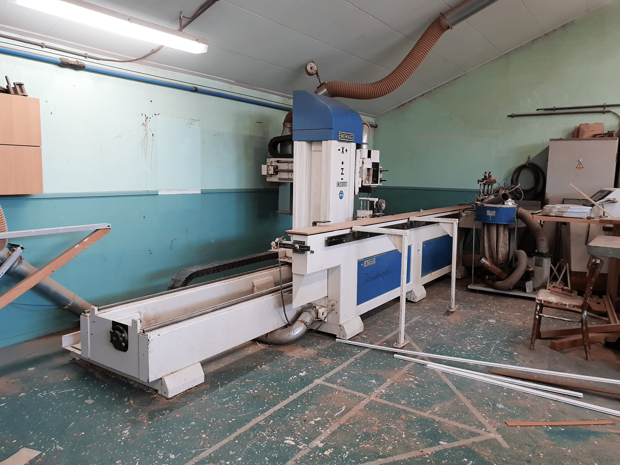 Usado Centro de Mecanizado CNC Hemag Windowflex 40/200 - 2000