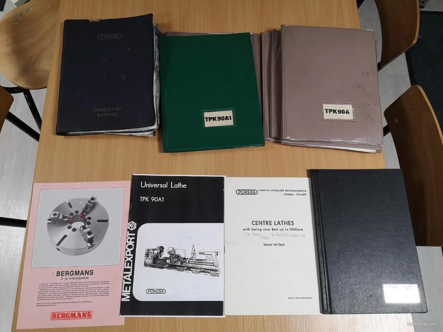 Gebruikt Poreba TPK-90A I Zware Draaibank
