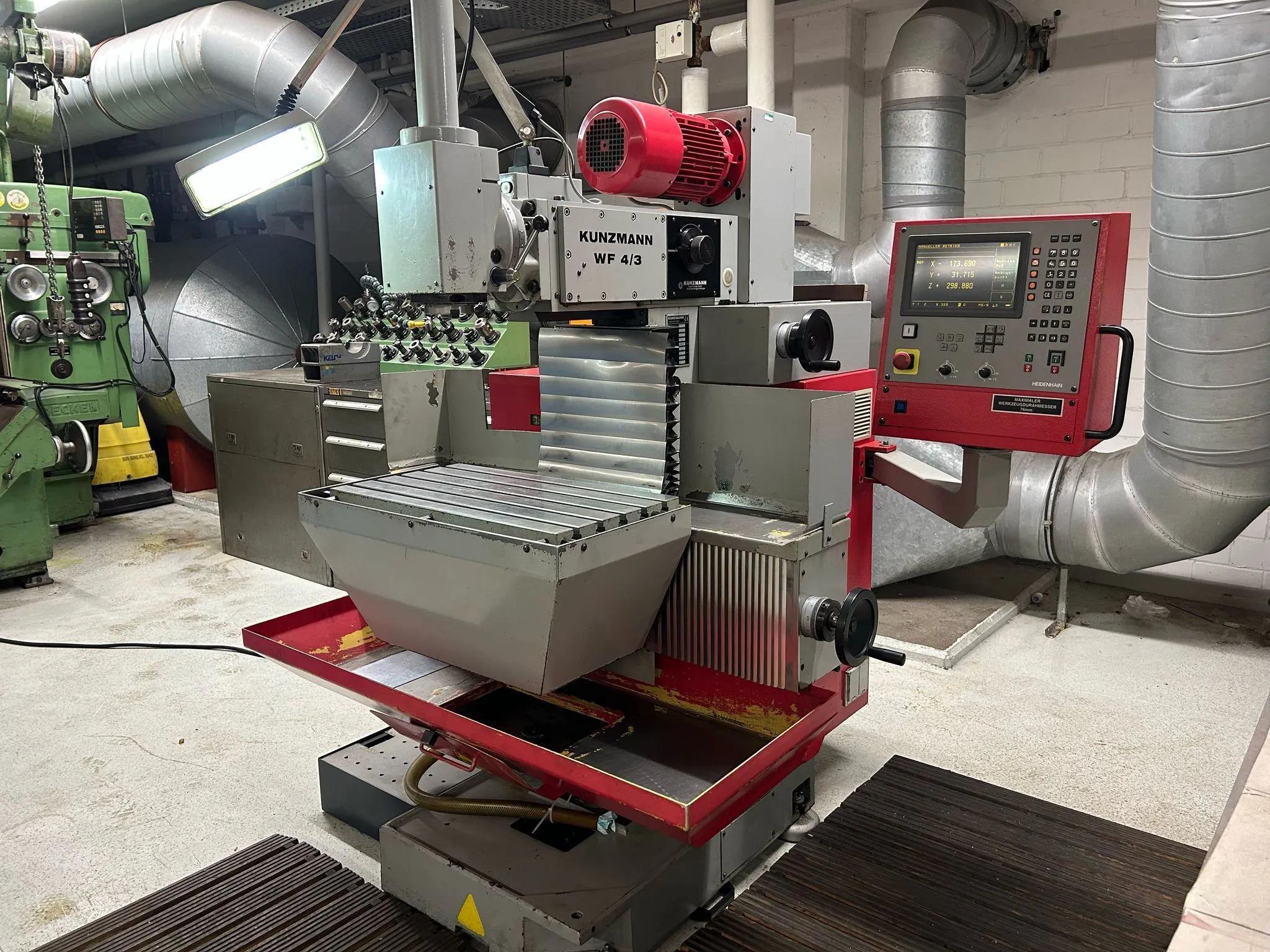Gebruikt Kunzmann WF 4/3 I CNC Frezen I 1998