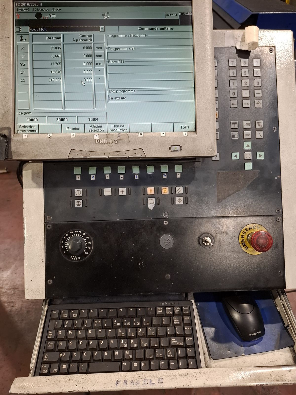 Used Trumpf Trumatic 2020R I Punching Machine I 2004