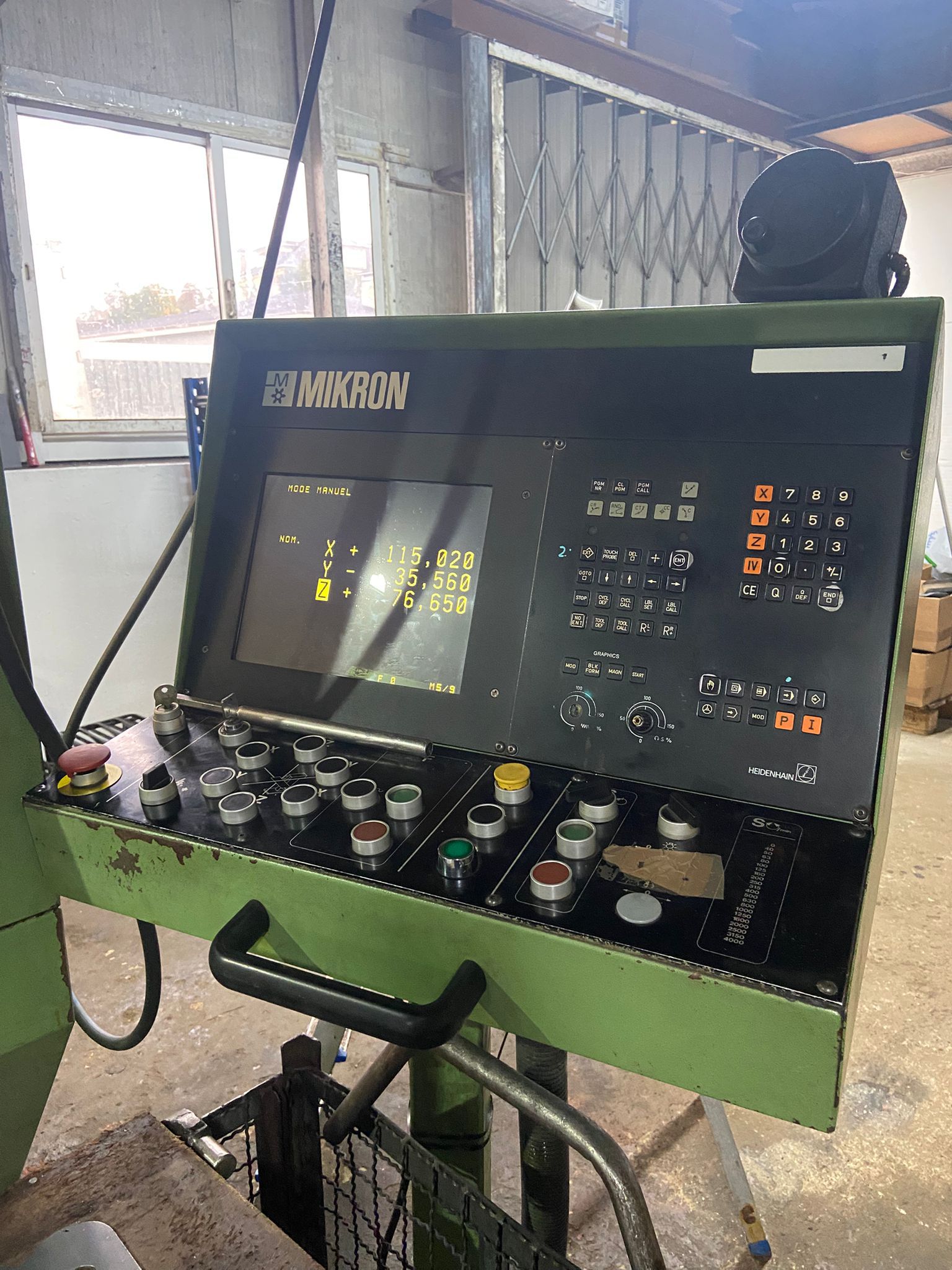 Used Mikron WF 31D I CNC Milling Machine I 1990