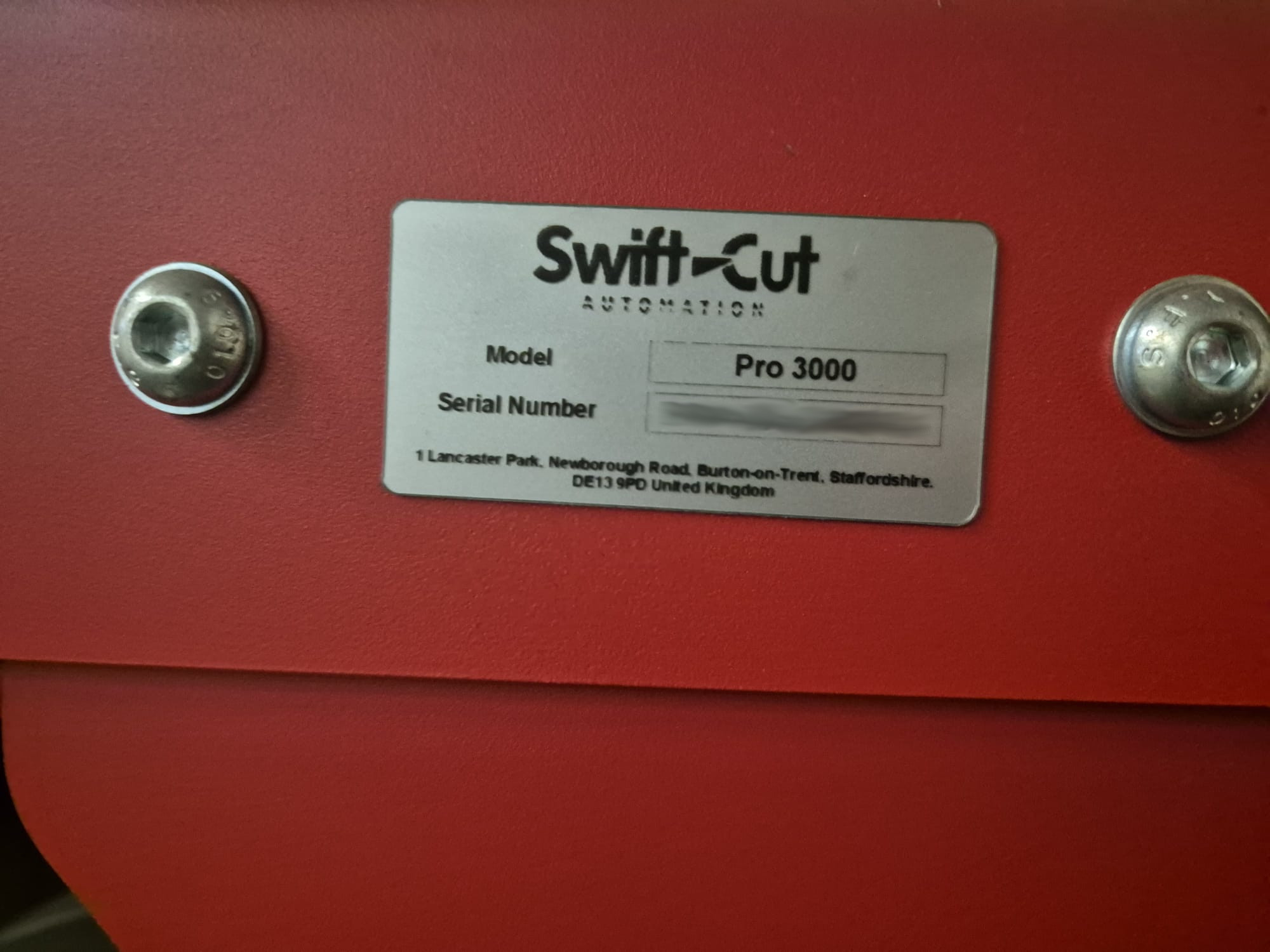 Used Swift-Cut Pro 3000 I Plasma Cutting I 2019