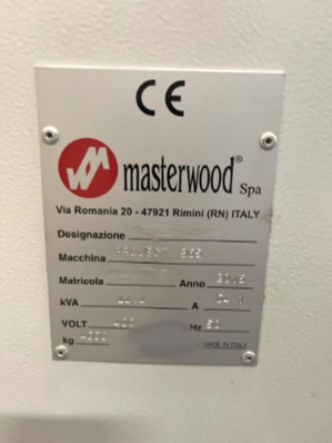 Used Masterwood Project 365 I CNC Machining Center I 2016