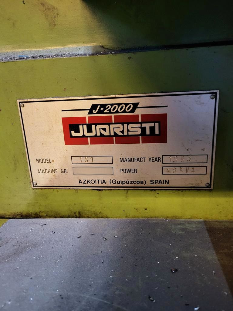 Used Juaristi TS1 I Vertical Machining Center I 1993