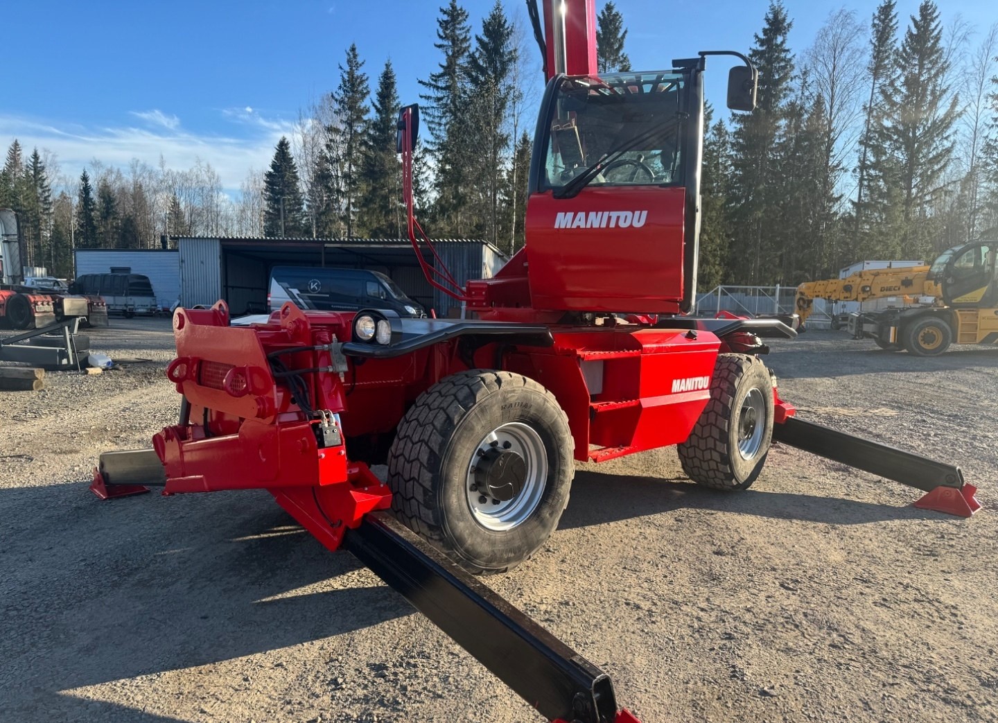 Used Manitou MRT 2150 I Rotating Telehandler I 2011