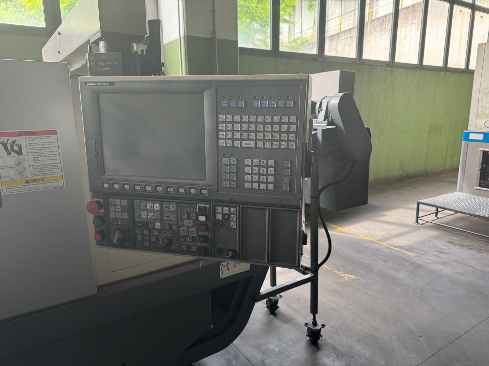 Used Okuma Genos L300 E-M I CNC Lathe I 2015