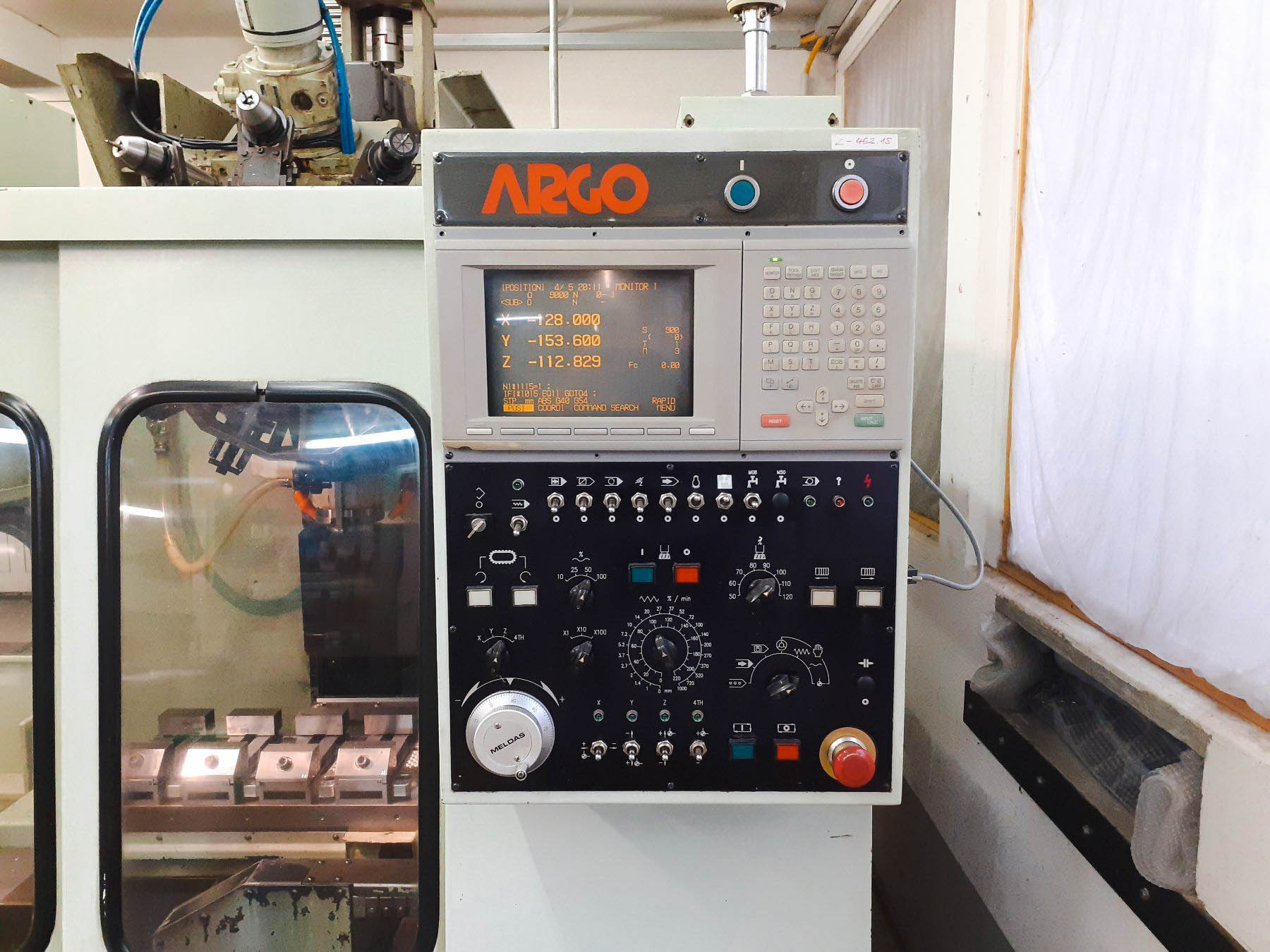 Used ARGO A1 + APC - Vertical Machining Center - 1995