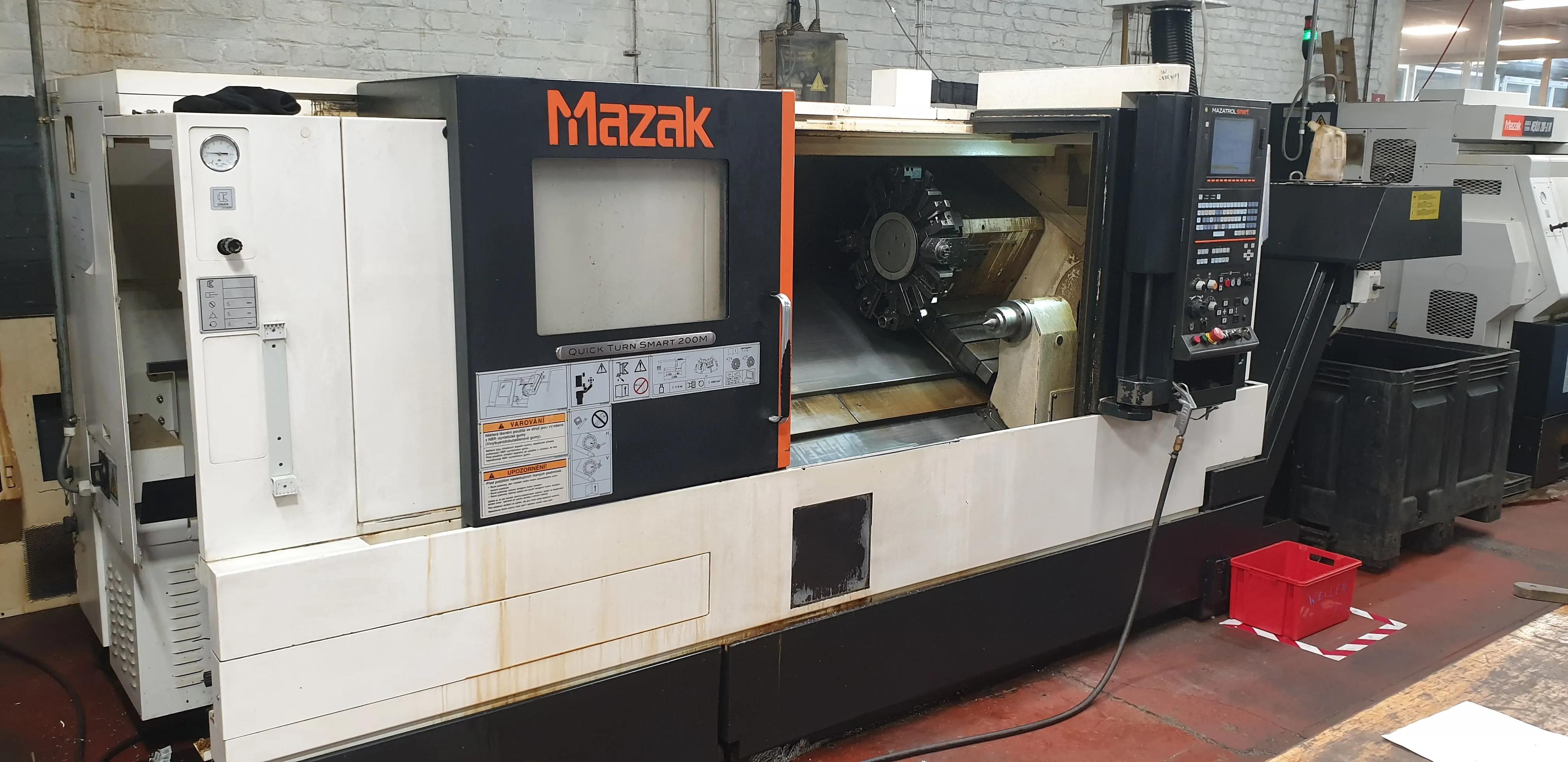 Used Mazak Quick Turn Smart 200M I CNC Lathe I 2011
