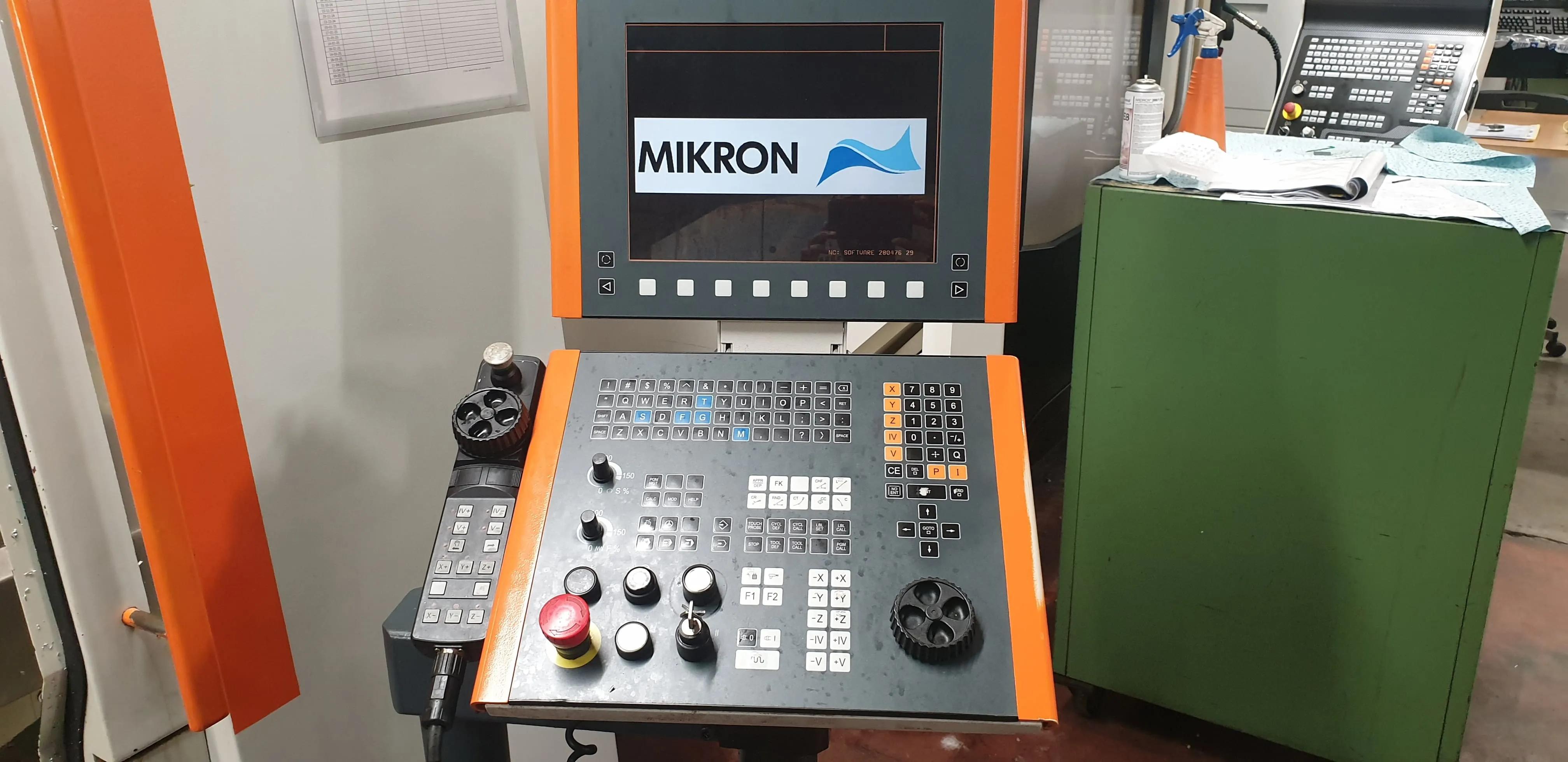 Used Agie Charmilles Mikron VCE 600 Pro I Vertical Machining Center I 2002