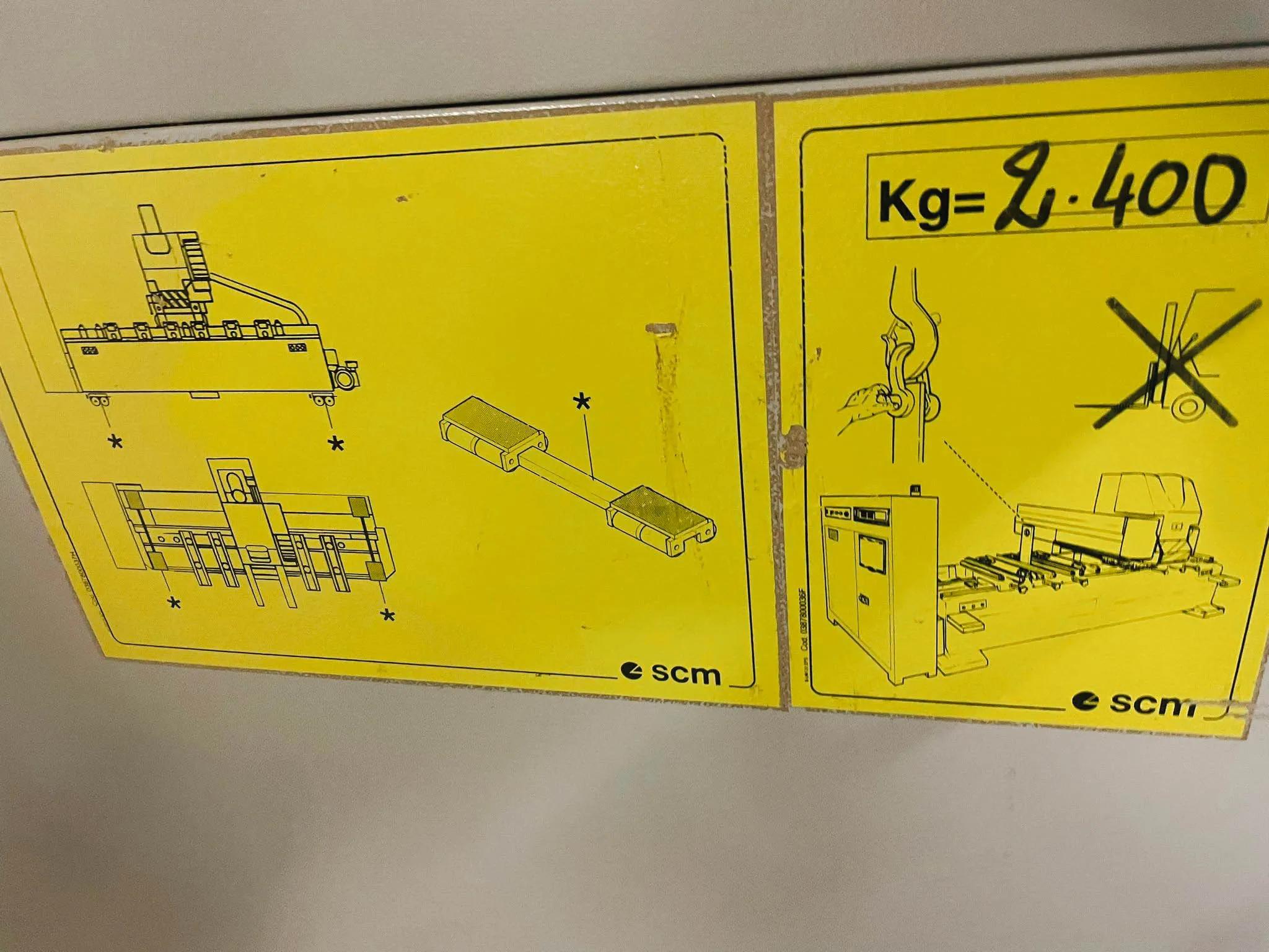 Used SCM Tech 80 I CNC Machining Center