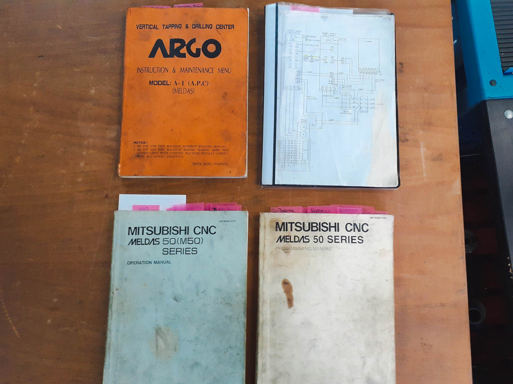 Gebruikt ARGO A1 + APC - Verticaal bewerkingscentrum - 1995