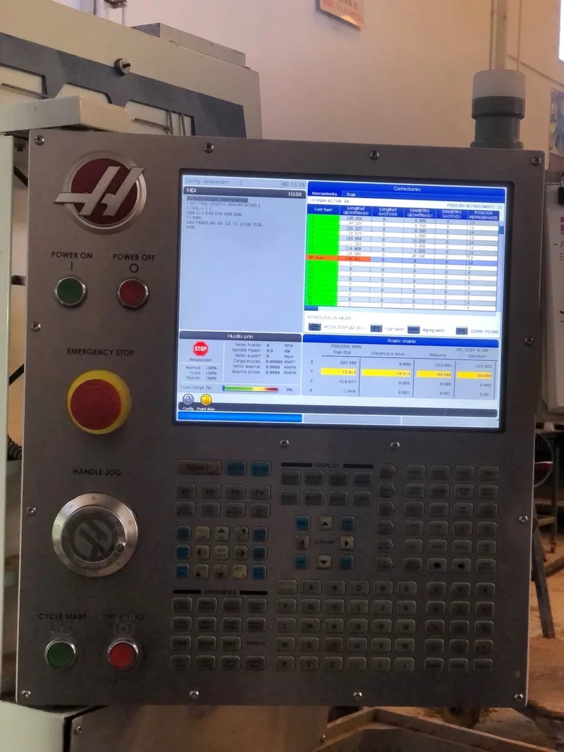 Used Haas VF-4 I Vertical Machining Center